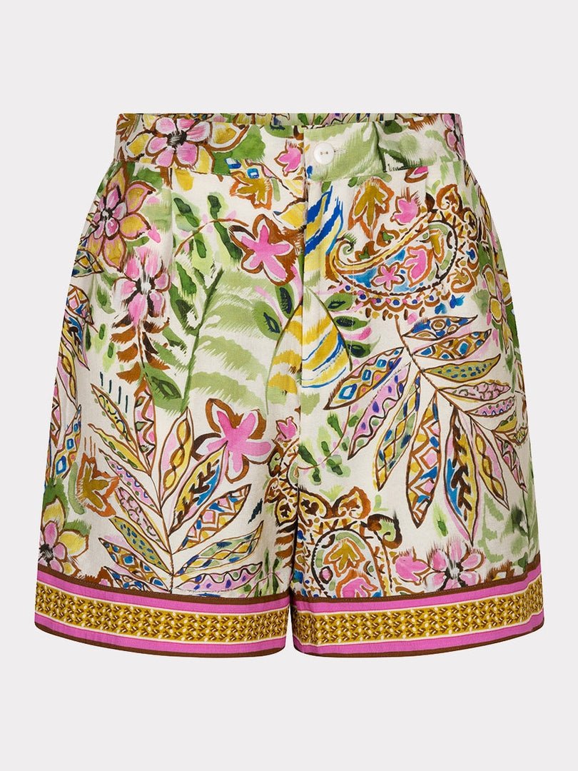 HS26.14202 Shorts Jungle Print Viscose - Castelijn mode