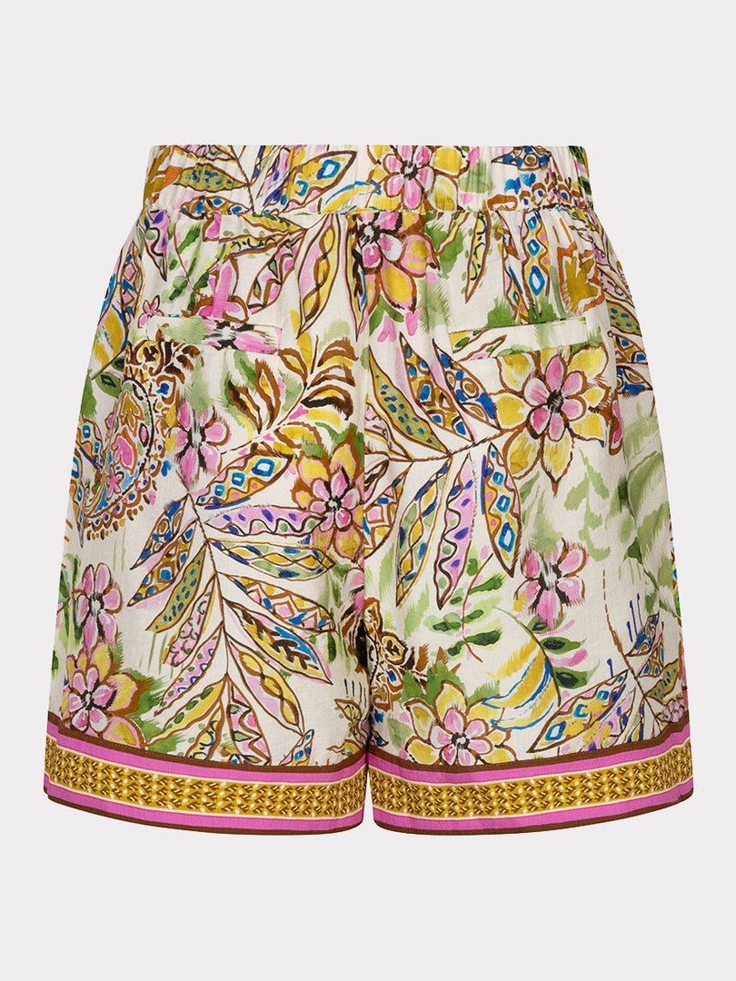 HS26.14202 Shorts Jungle Print Viscose - Castelijn mode