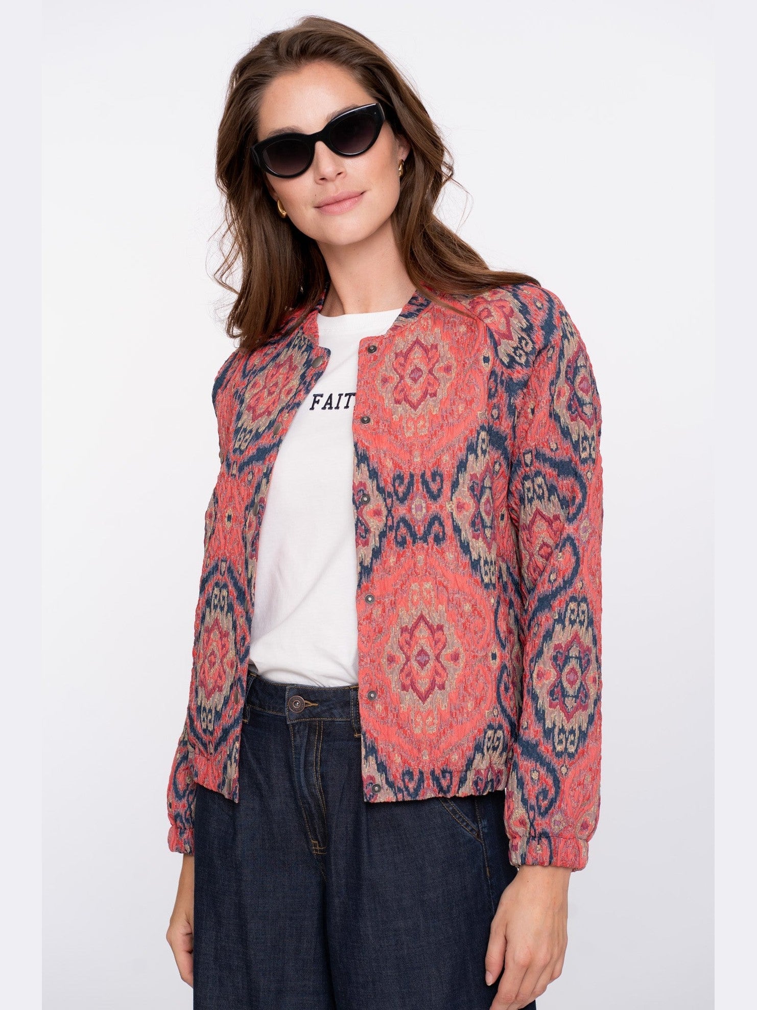 Jacket print - Castelijn mode