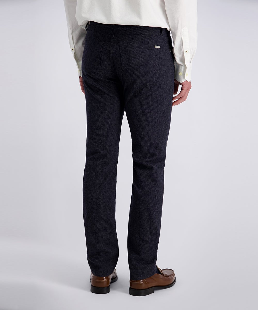 Lyon Tapered Broek Marineblauw - Castelijn mode