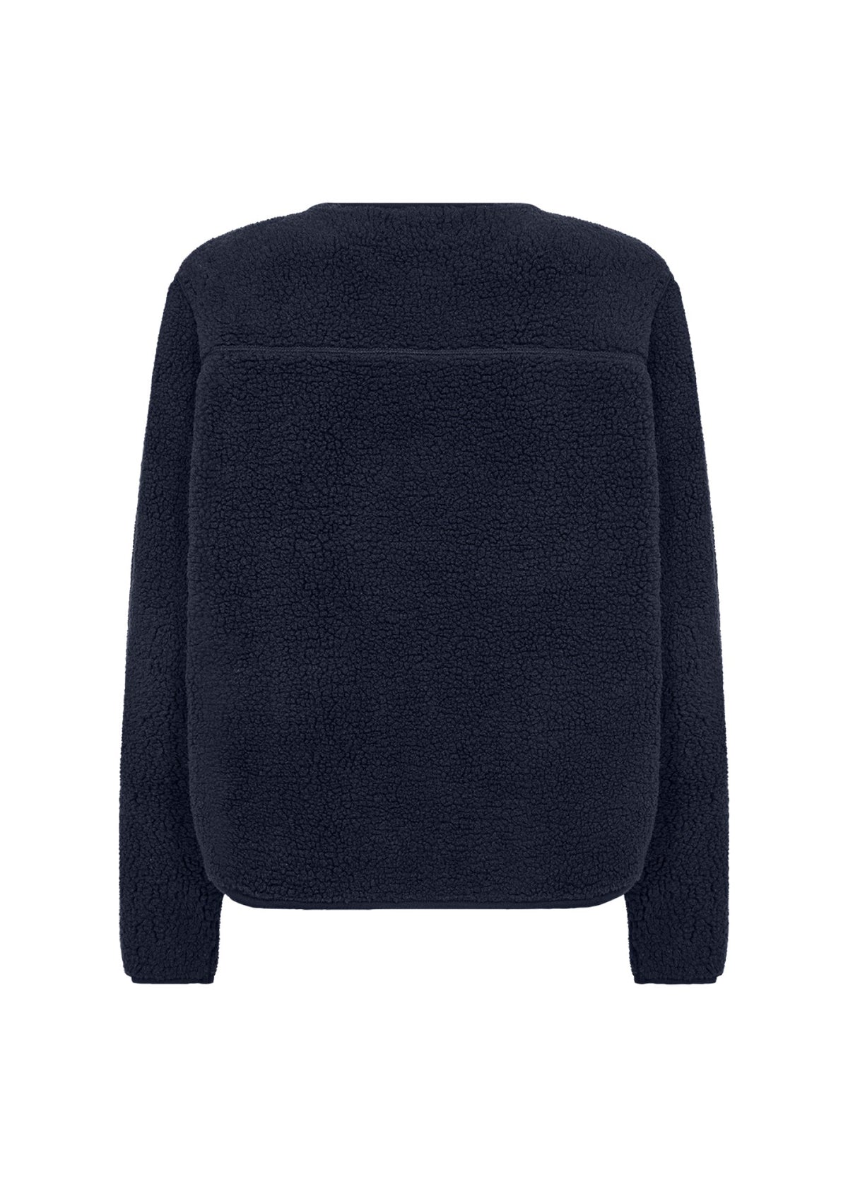Onyx Teddy Vest Donkerblauw - Castelijn mode
