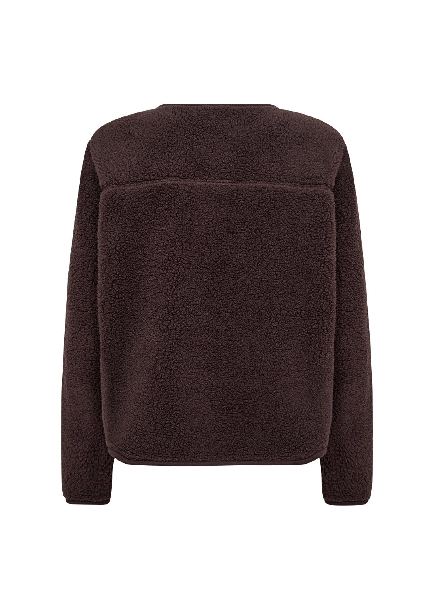 Onyx Teddy Vest Donkerbruin - Castelijn mode