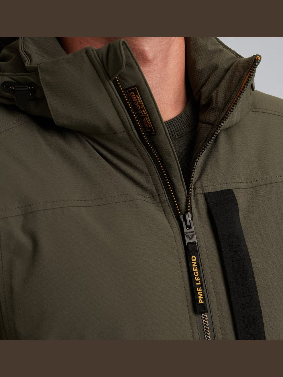 PJA2508111 8039 Crewcat ripper Semi long jacket - Castelijn mode