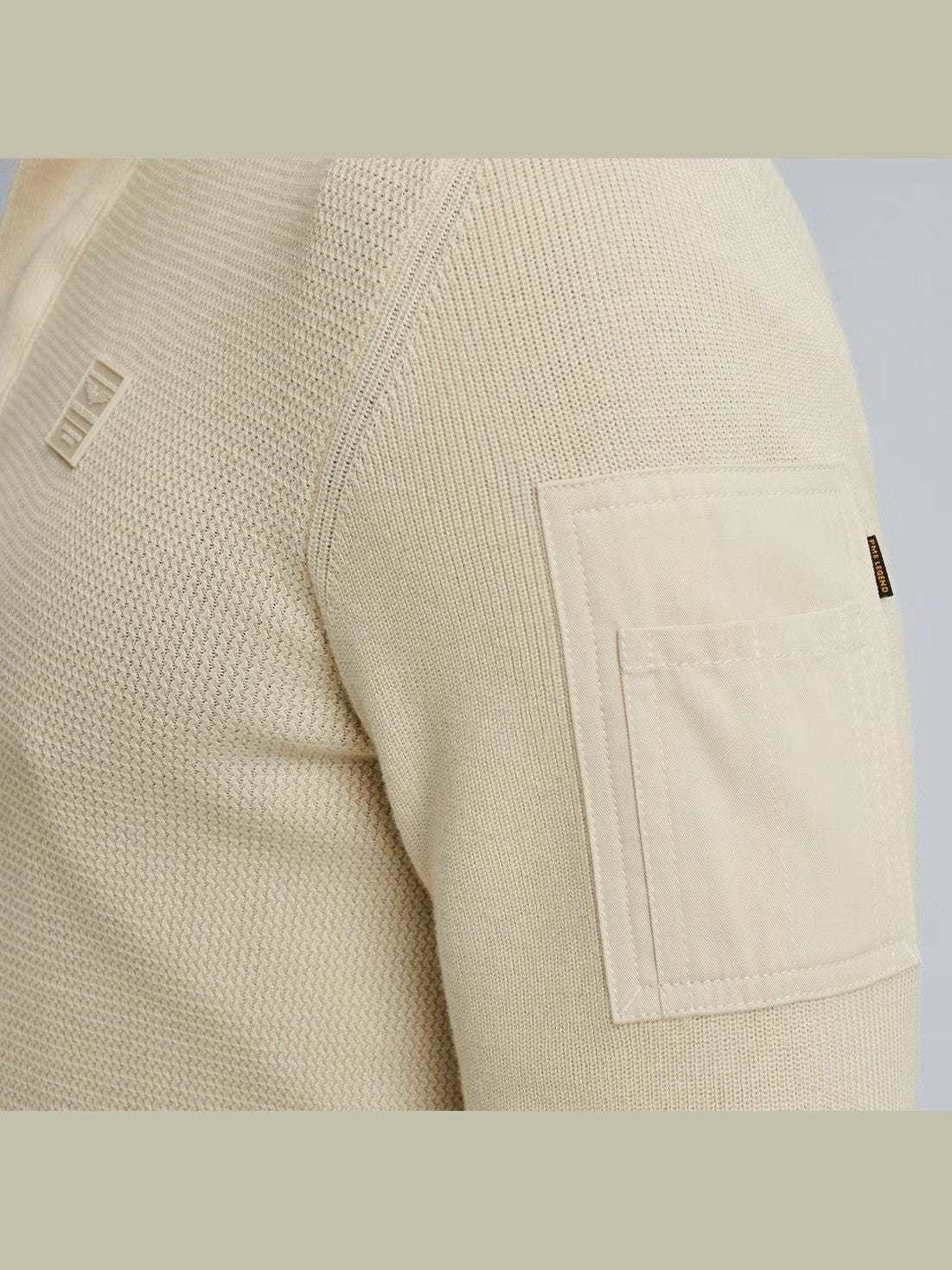 PKW2509322 - 7013 Trui met halve rits - Castelijn mode