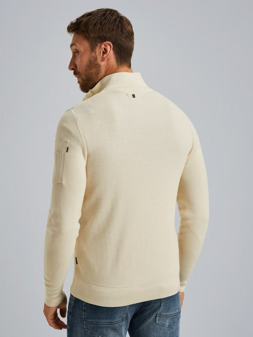 PKW2509322 - 7013 Trui met halve rits - Castelijn mode