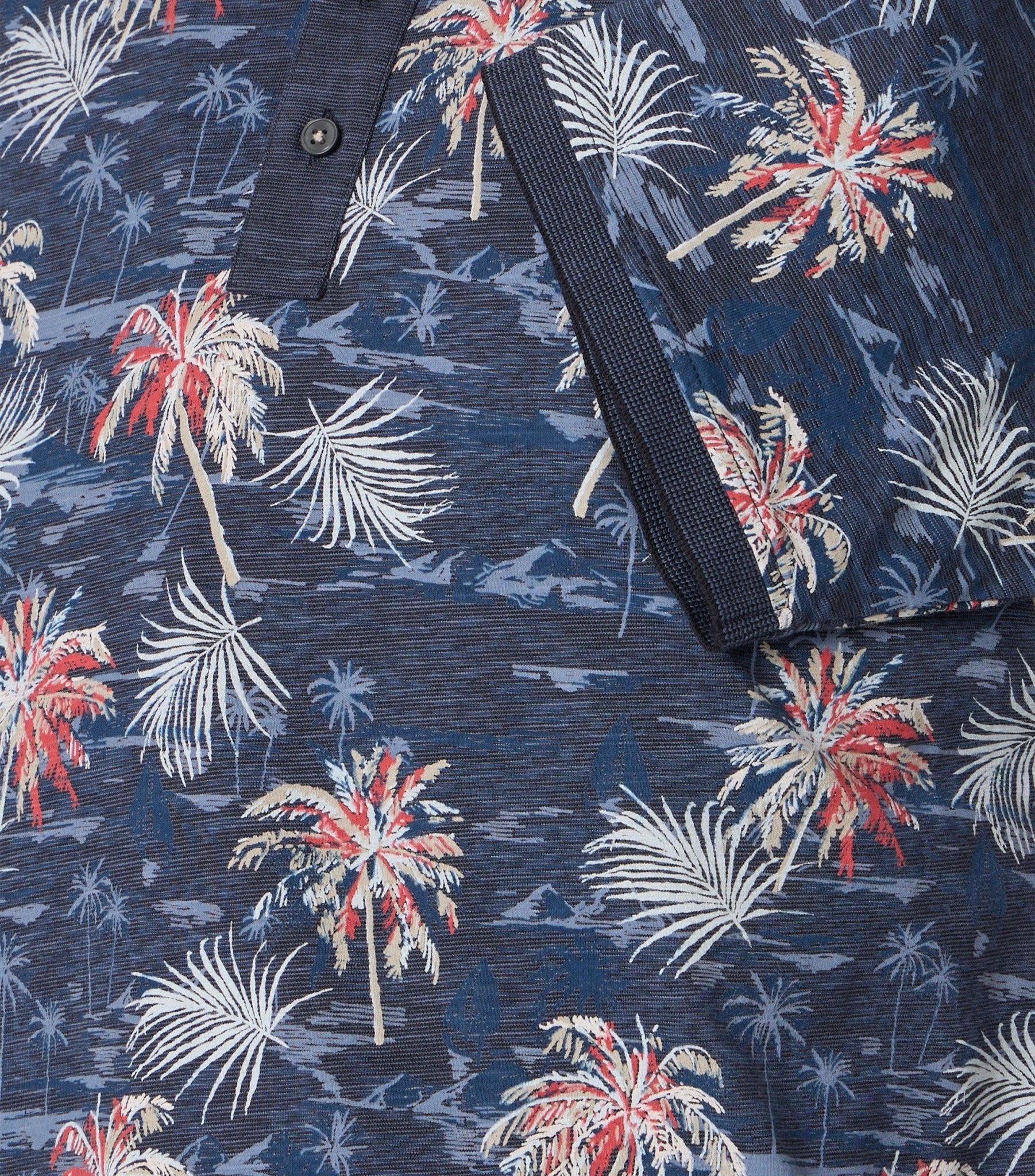 Polo Korte Mouw Blauw Gemêleerd - Castelijn mode