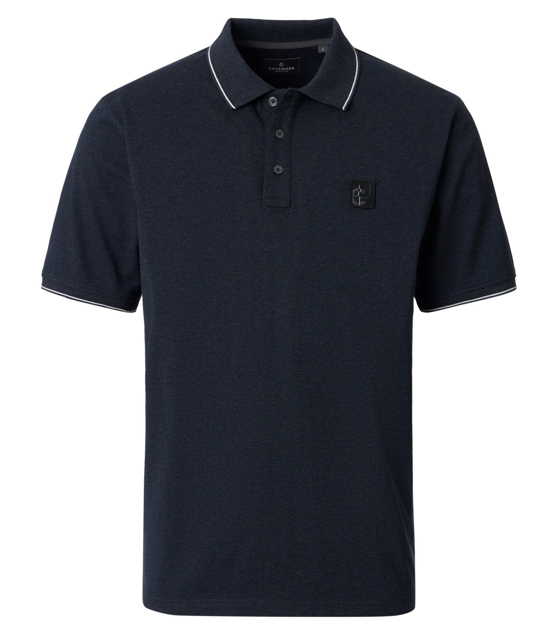 Polo Korte Mouw Donkerblauw - Castelijn mode