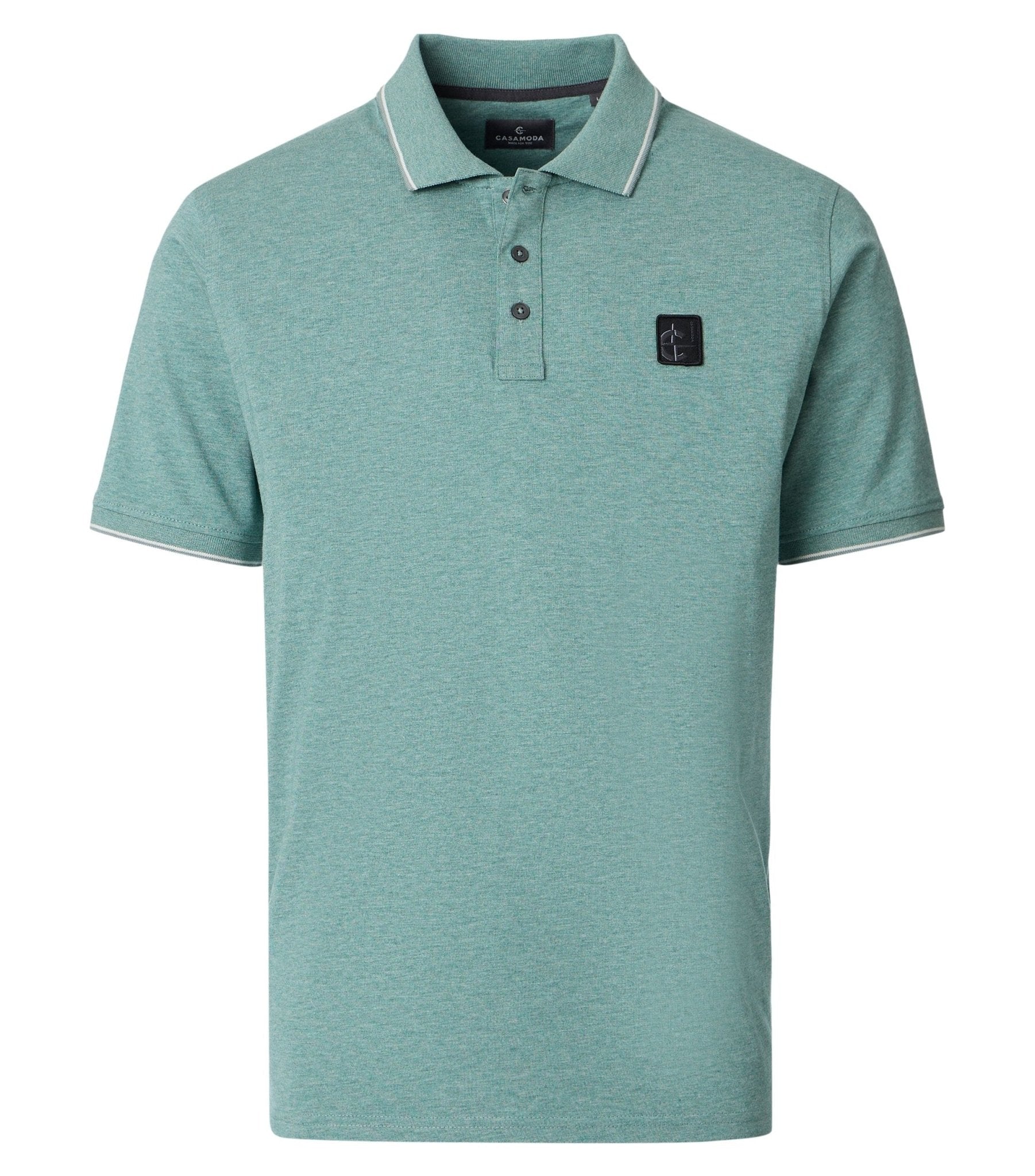 Polo Korte Mouw Turquoise - Castelijn mode