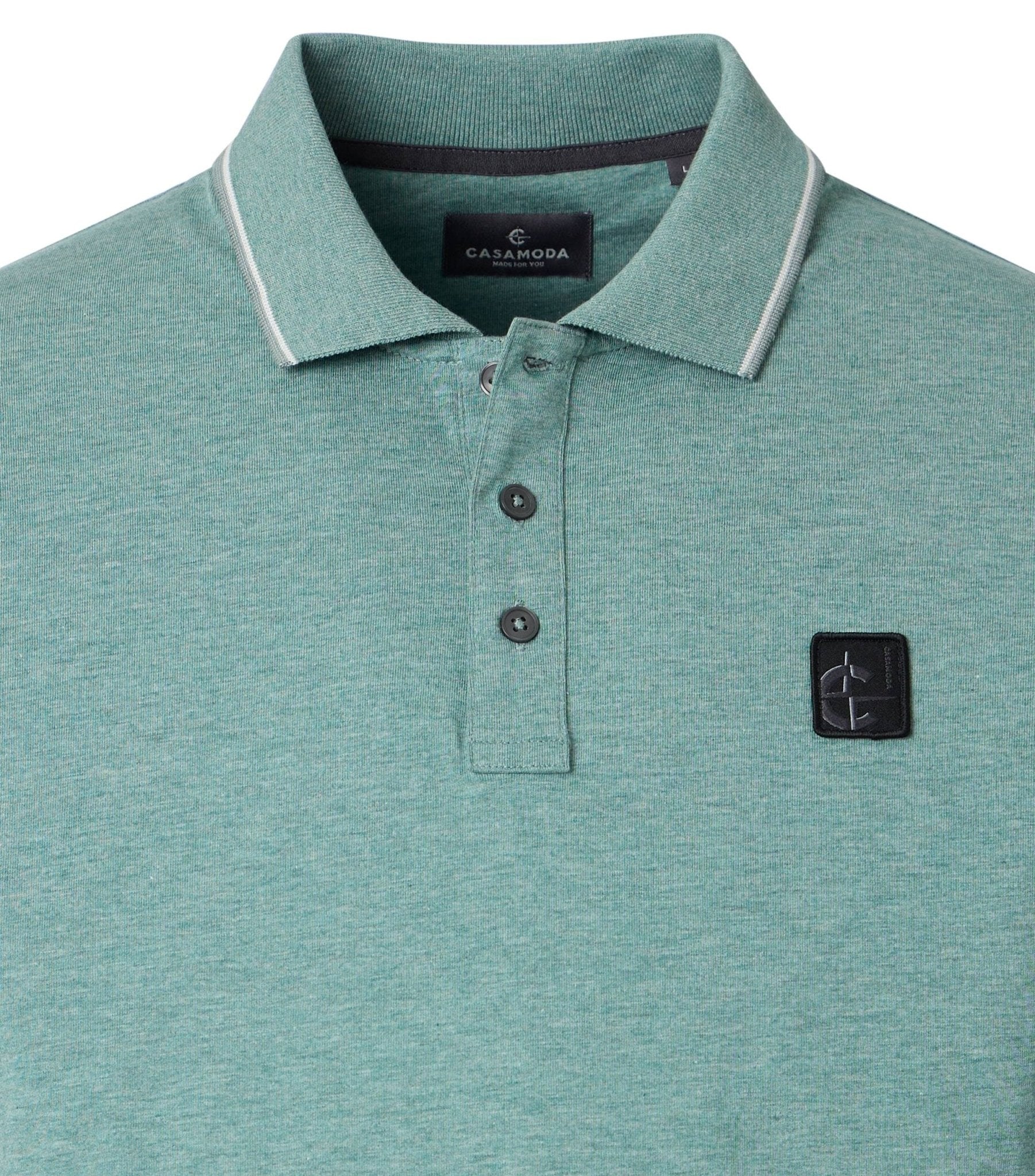 Polo Korte Mouw Turquoise - Castelijn mode