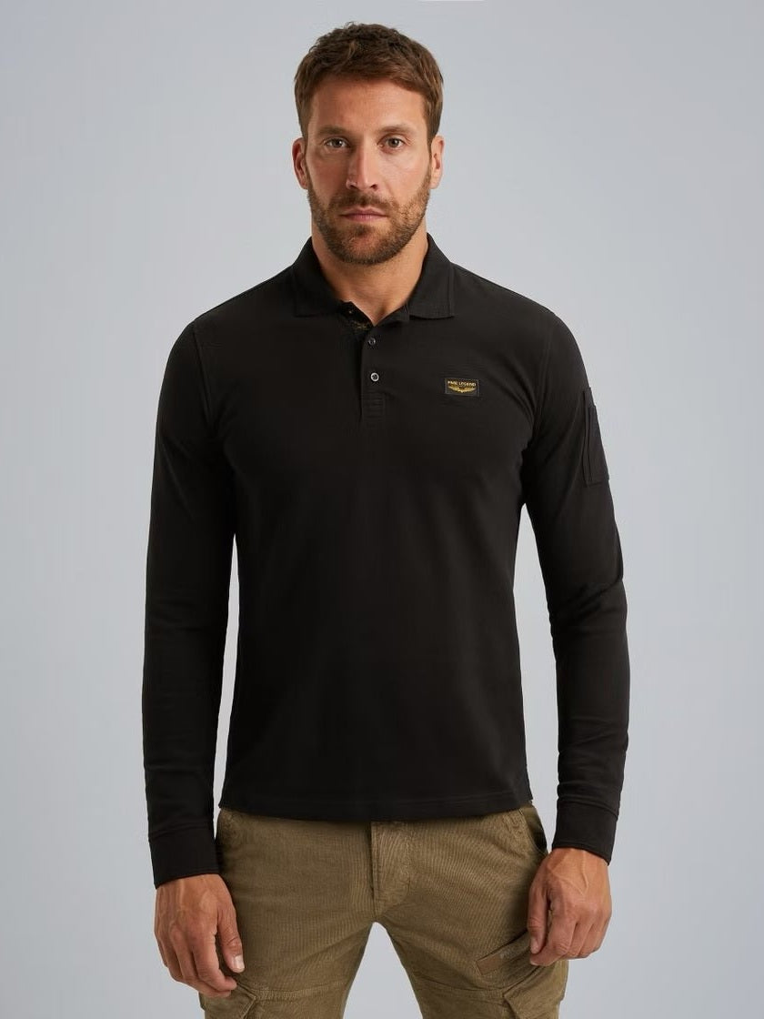 PPS2510899 - 999 POLO MET LANGE MOUWEN - Castelijn mode