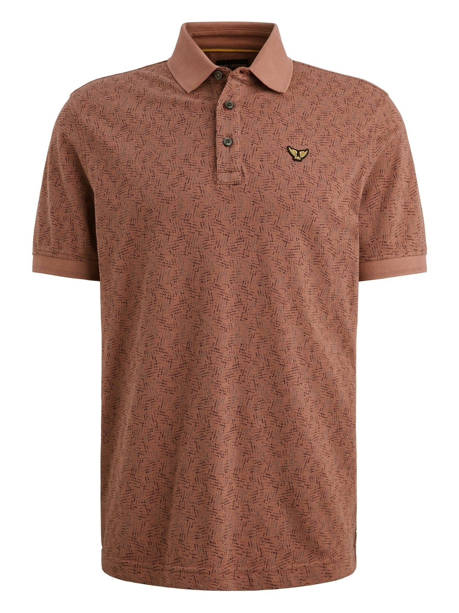 PPSS2602852 - 4085 Polo met print - Castelijn mode