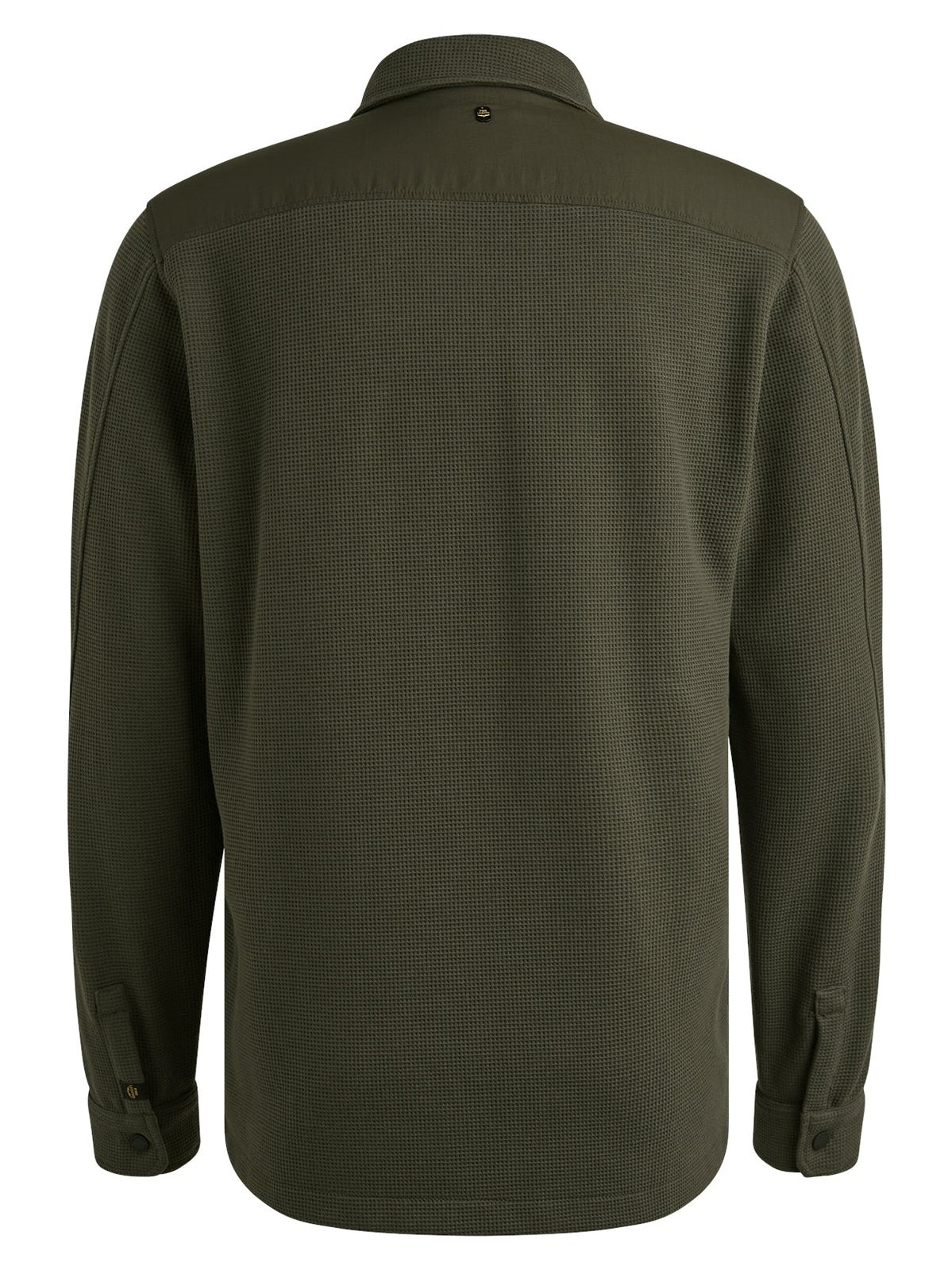 PSI2509248 - 8039 Shirt jacket met wafelstructuur - Castelijn mode