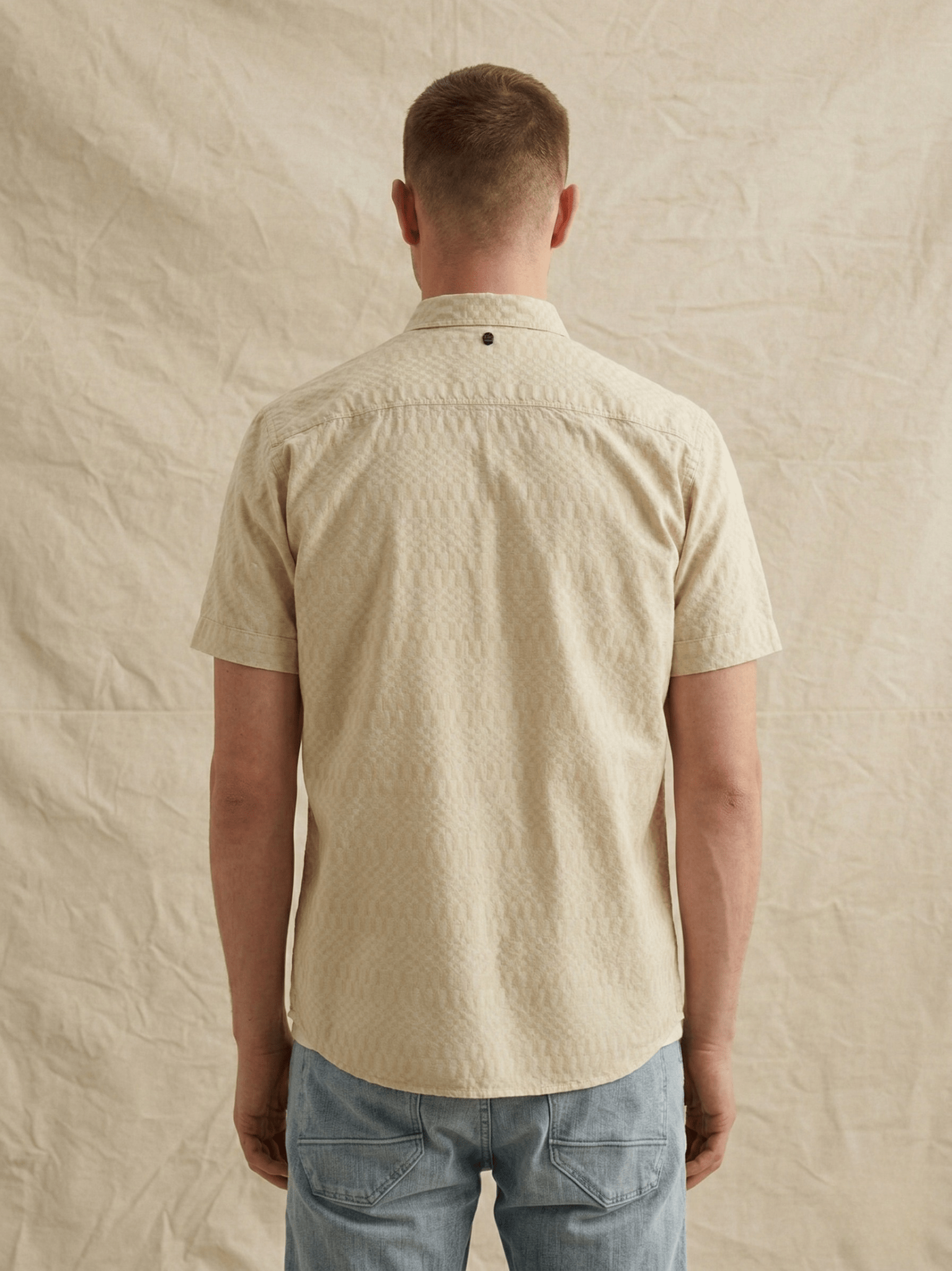 PSIS2603270 - 7013 Overhemd Cooper Barry ecru - Castelijn mode