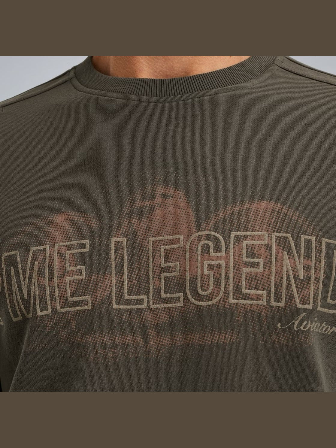 PSW2509460 - 8039 Sweatshirt met groot artwork - Castelijn mode