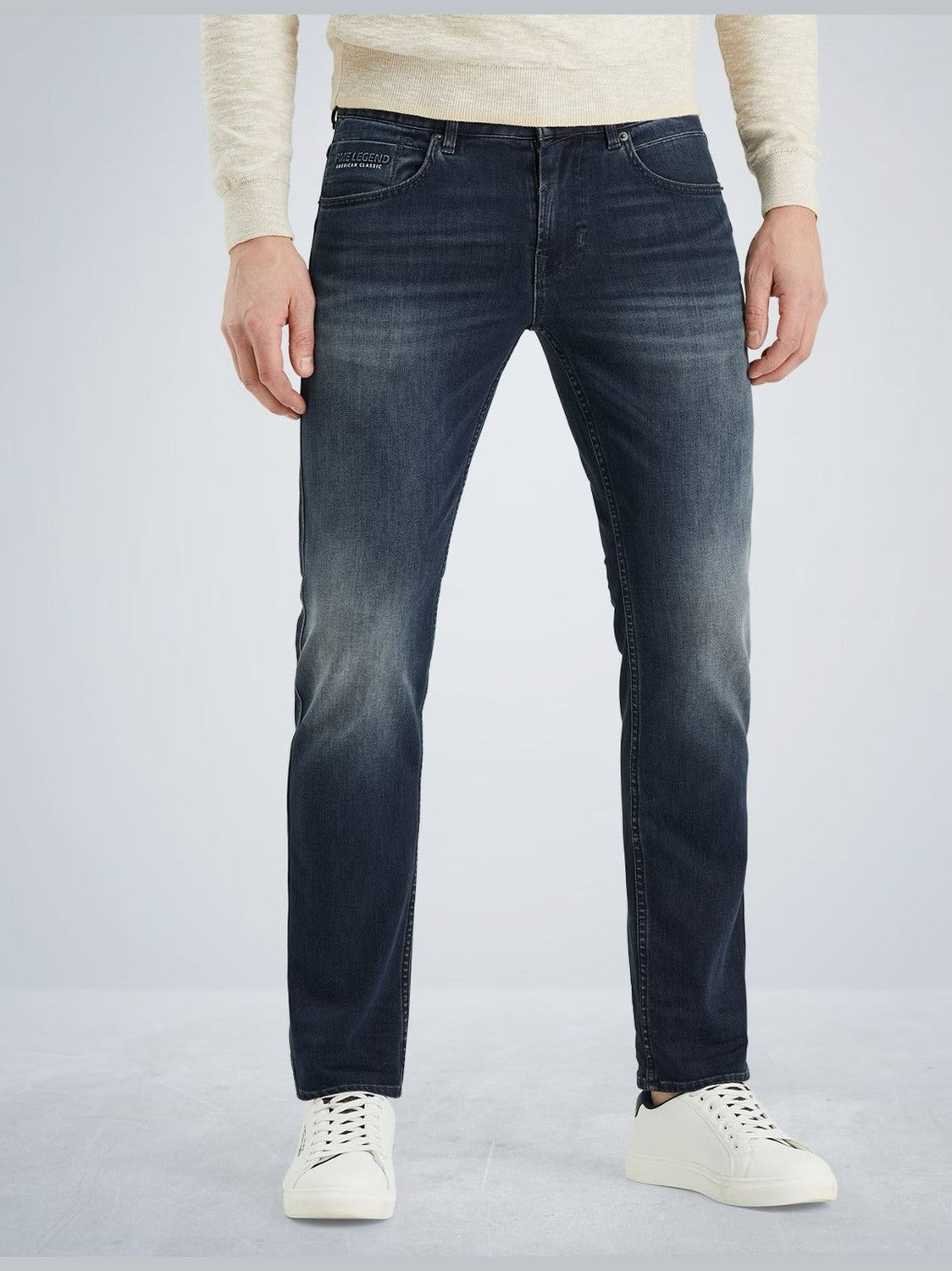 PTR120 - TWB NIGHTFLIGHT JEANS STONE MID GREY - Castelijn mode