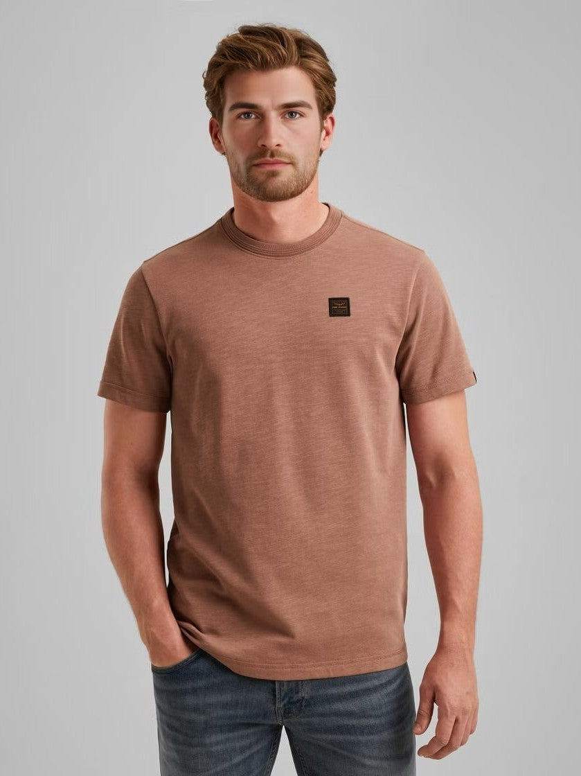 PTSS2509565 - 8202 heavy slub jersey T-shirt - Castelijn mode