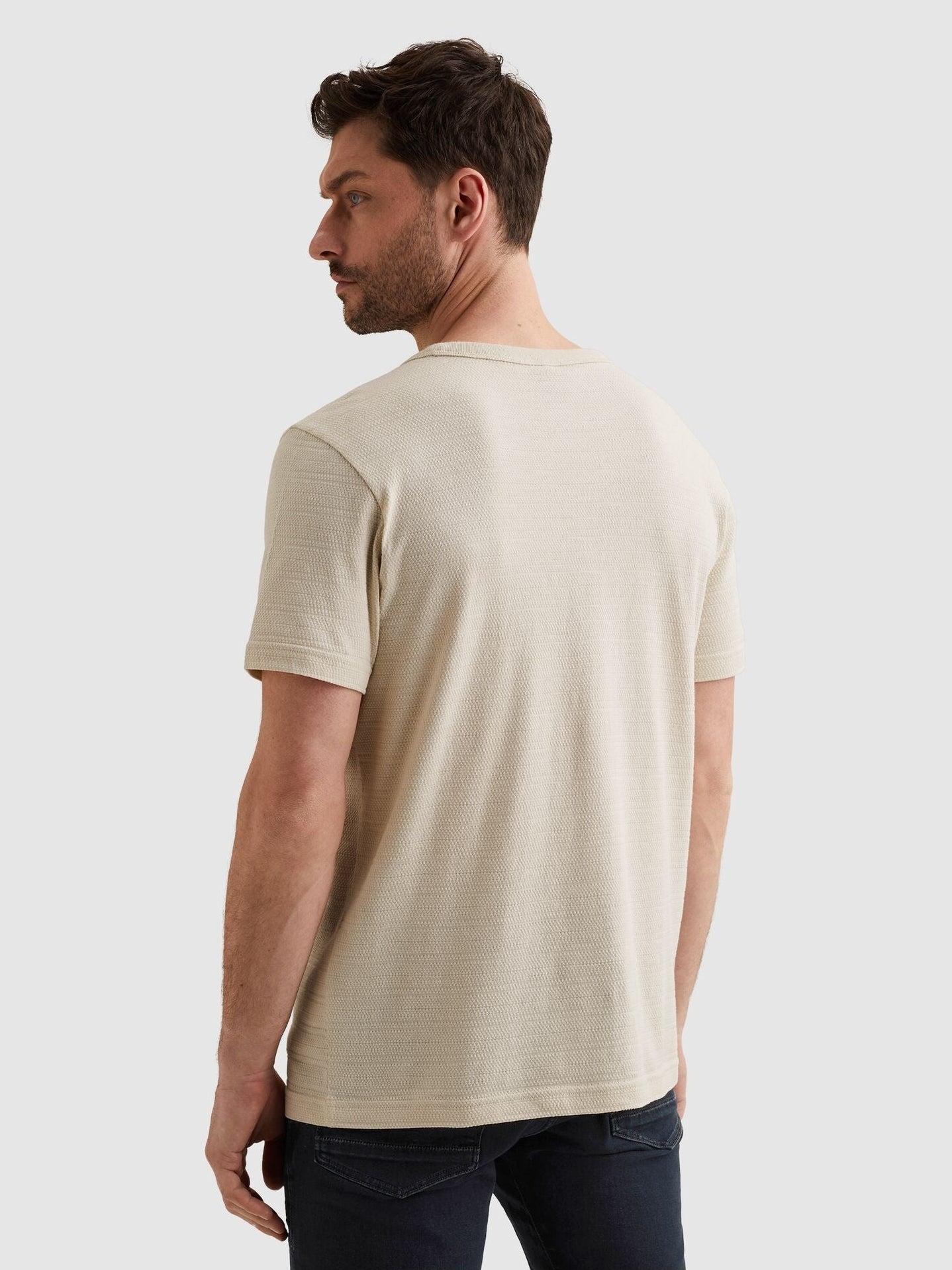 PTSS2602563 - 7013 T-shirt ecru - Castelijn mode