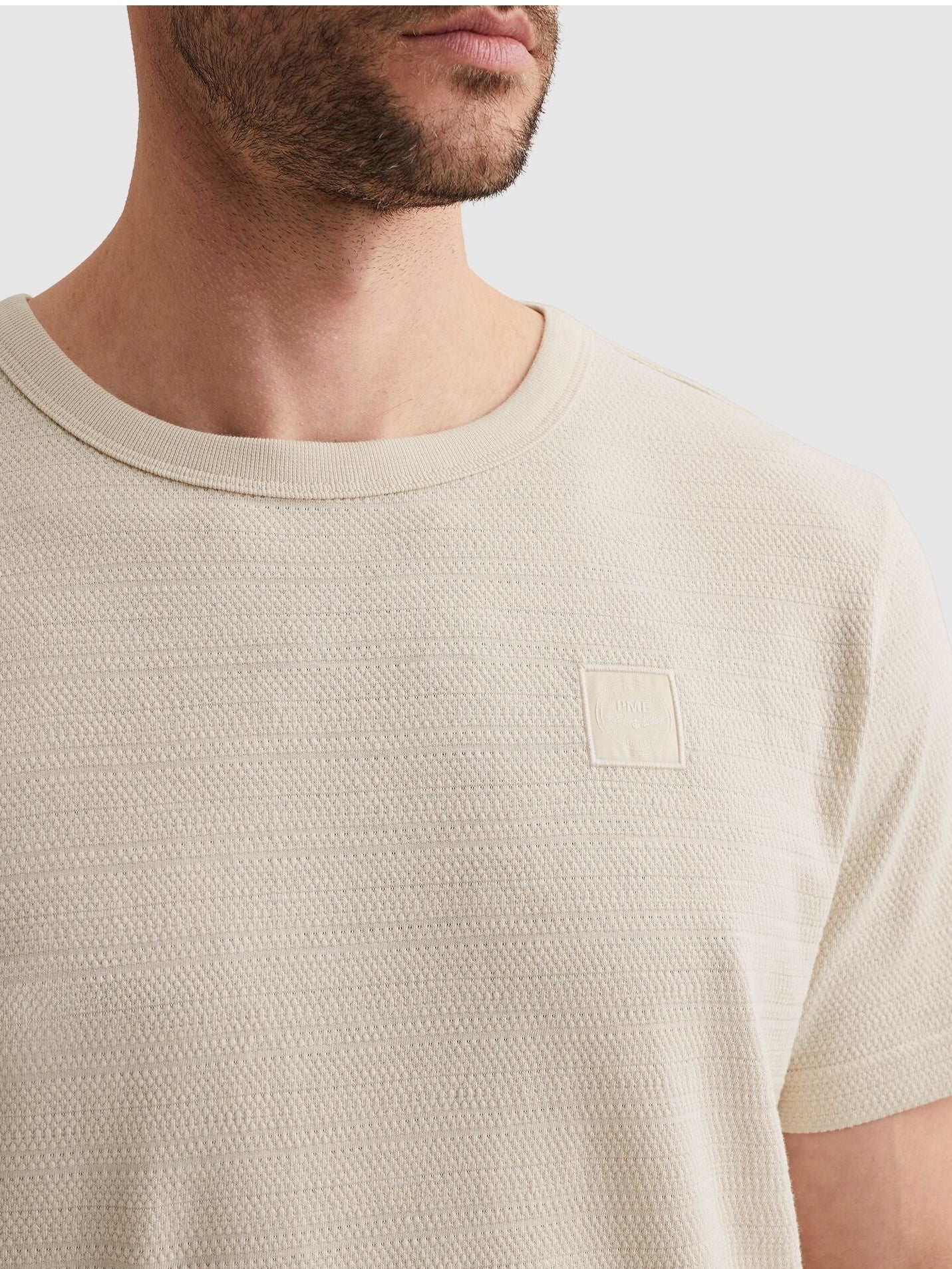PTSS2602563 - 7013 T-shirt ecru - Castelijn mode