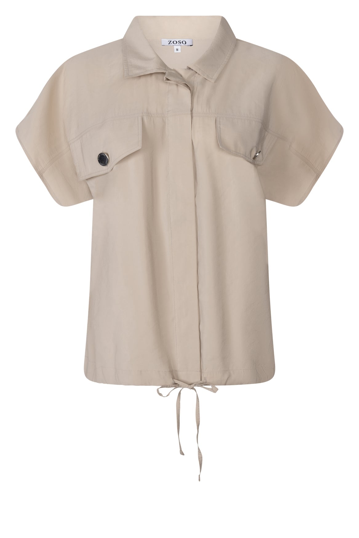Sand blouse Elise met modal - Castelijn mode
