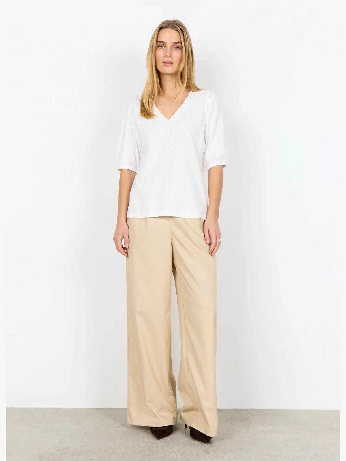 SC - BABETTE 73 Top off - white - Castelijn mode