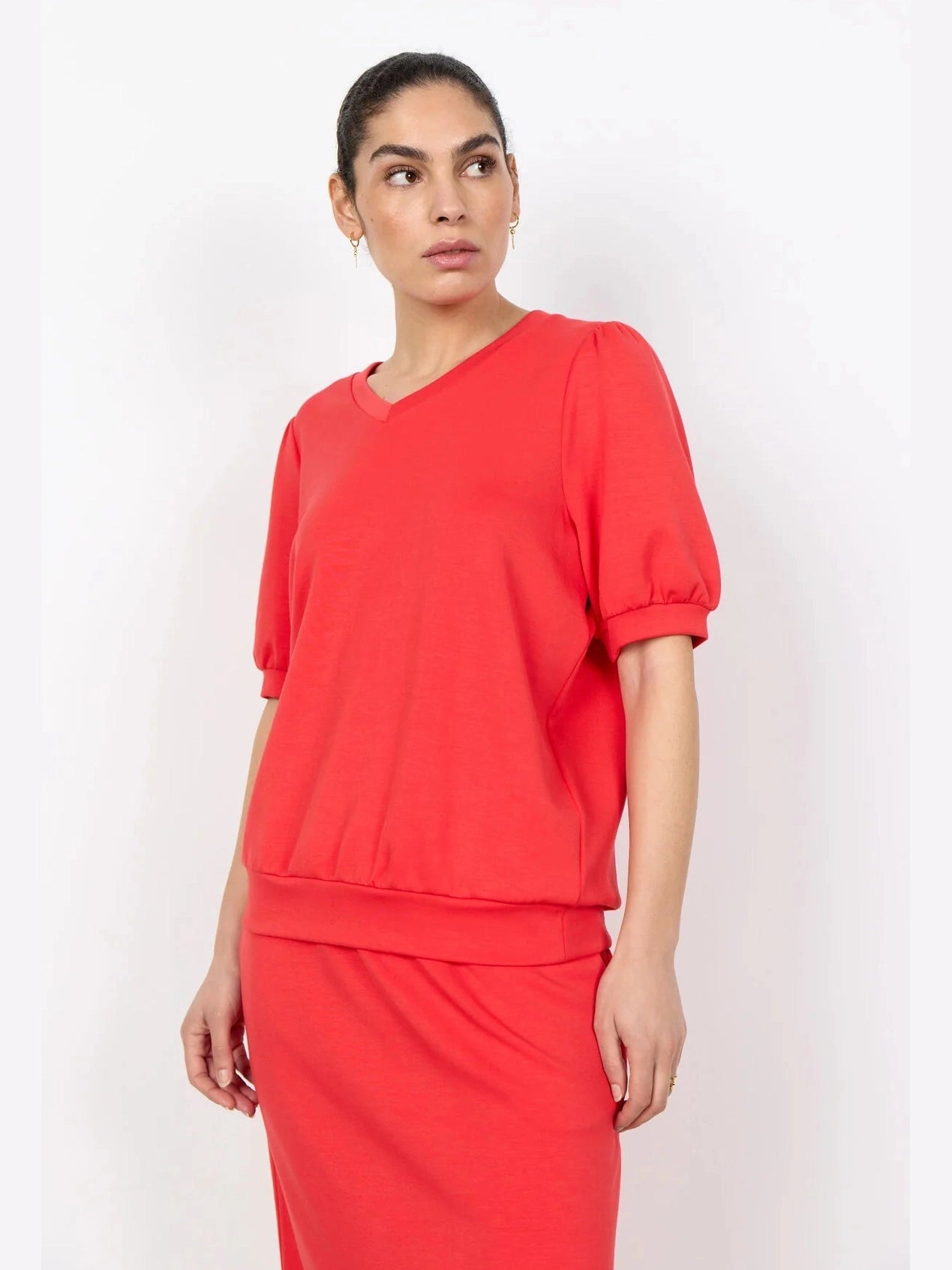 SC - BANU 238 T-shirt rood - Castelijn mode