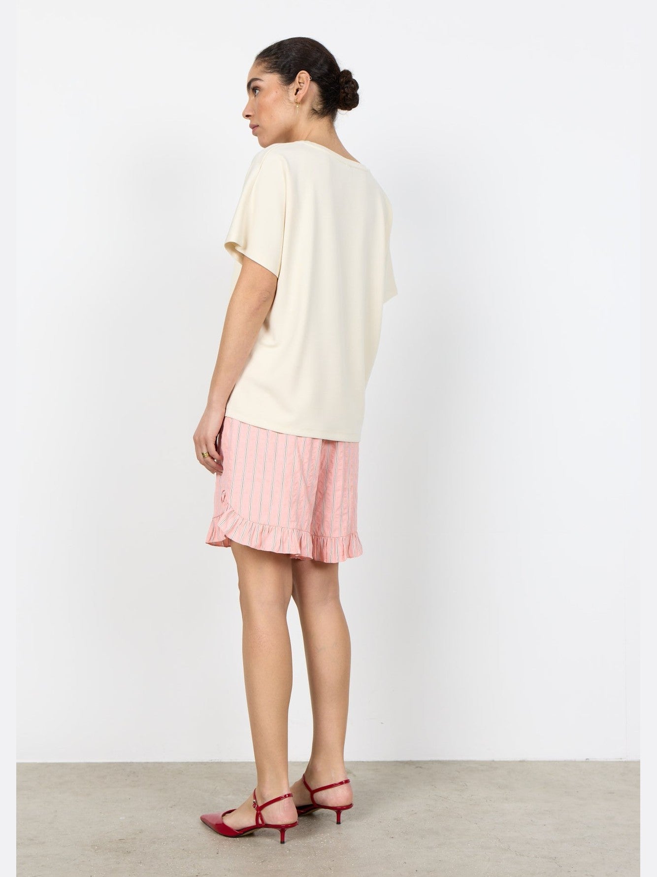 SC - BANU 301 T-Shirt Crème - Castelijn mode