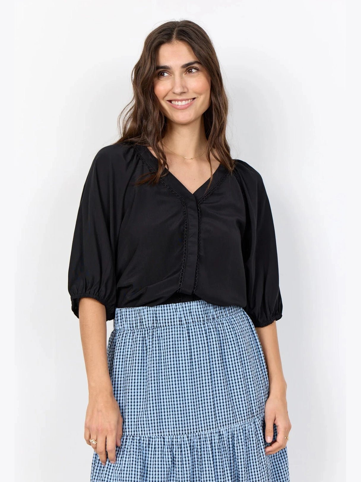 SC - BARBEL 4 Blouse zwart - Castelijn mode
