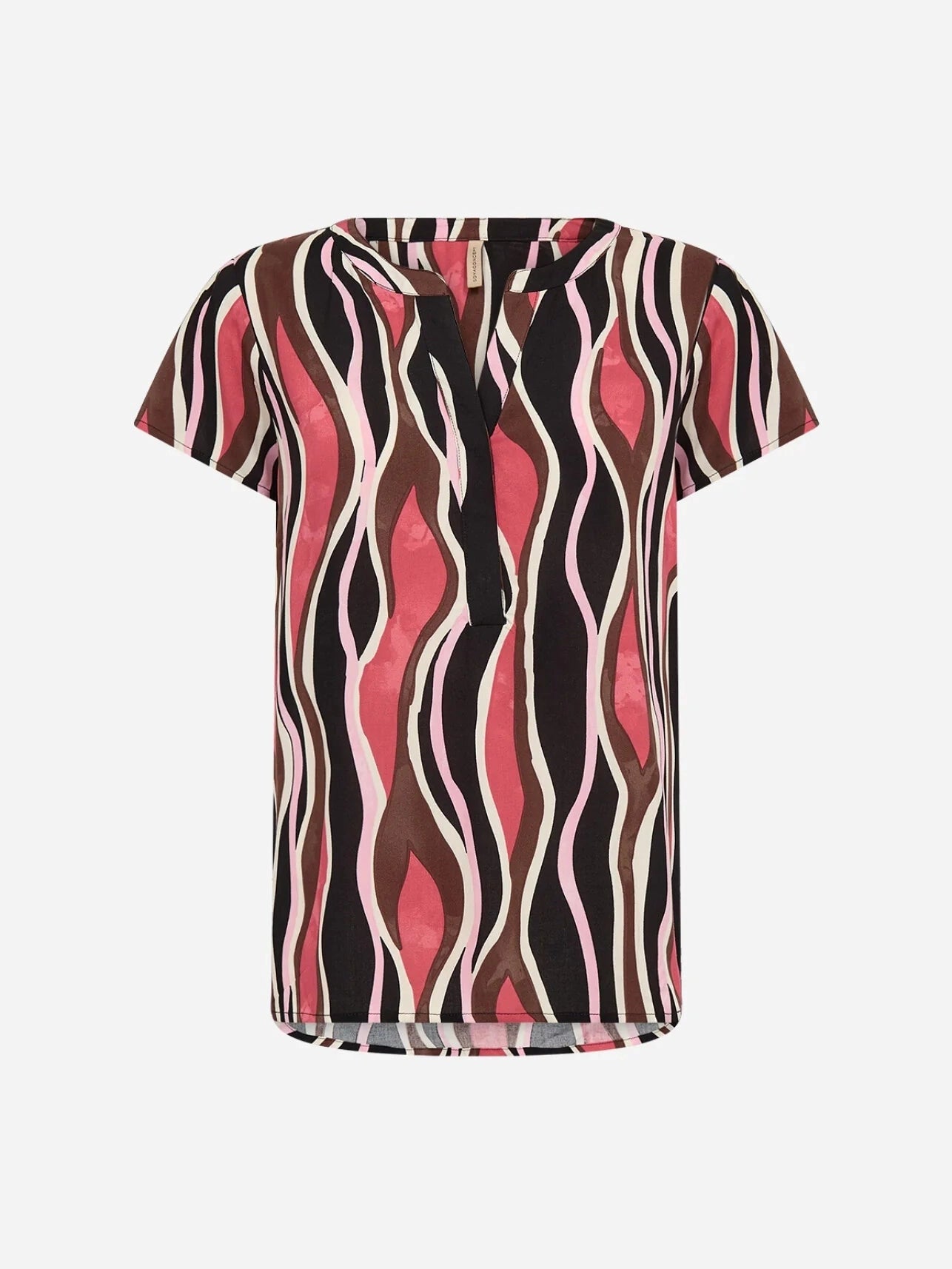 SC - CAMMI 1 Blouse Wave print - Castelijn mode