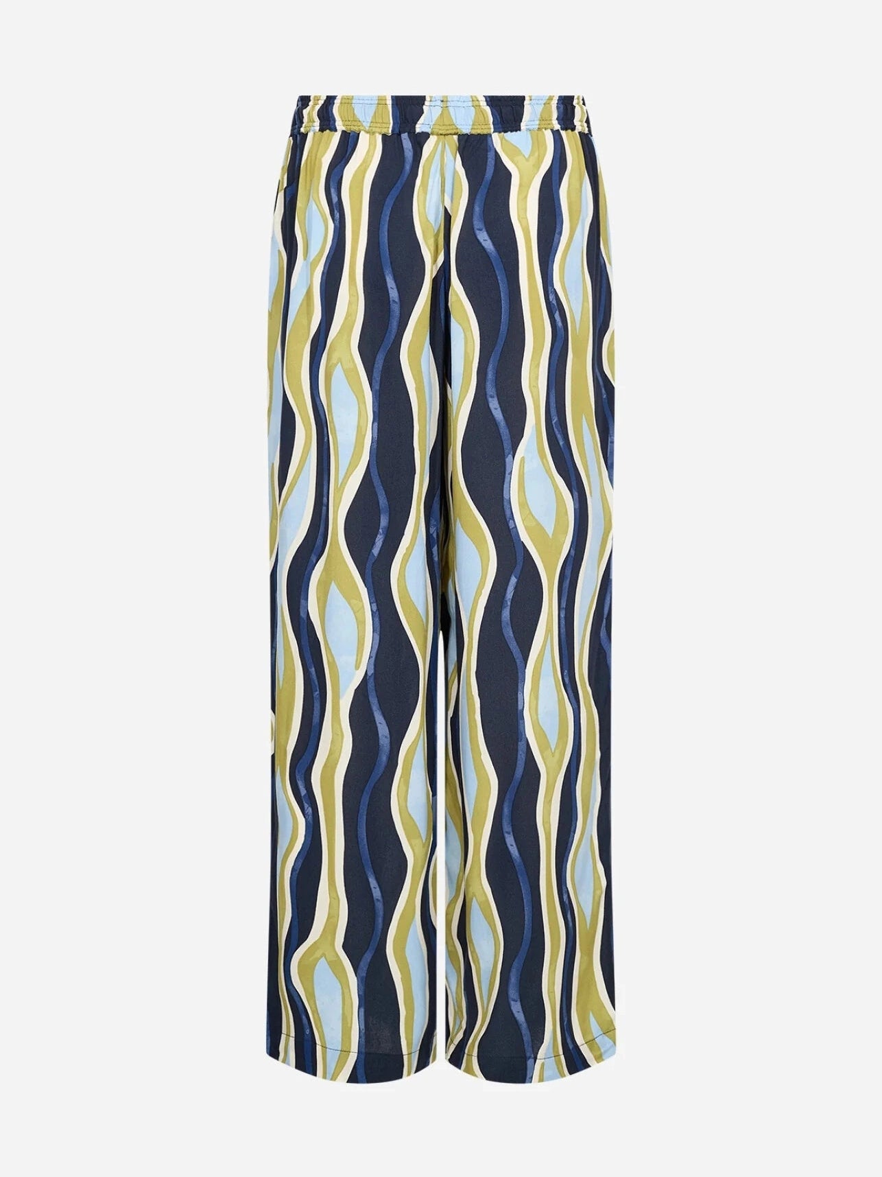 SC - CAMMI 3 - B Broek Wave Print - Castelijn mode