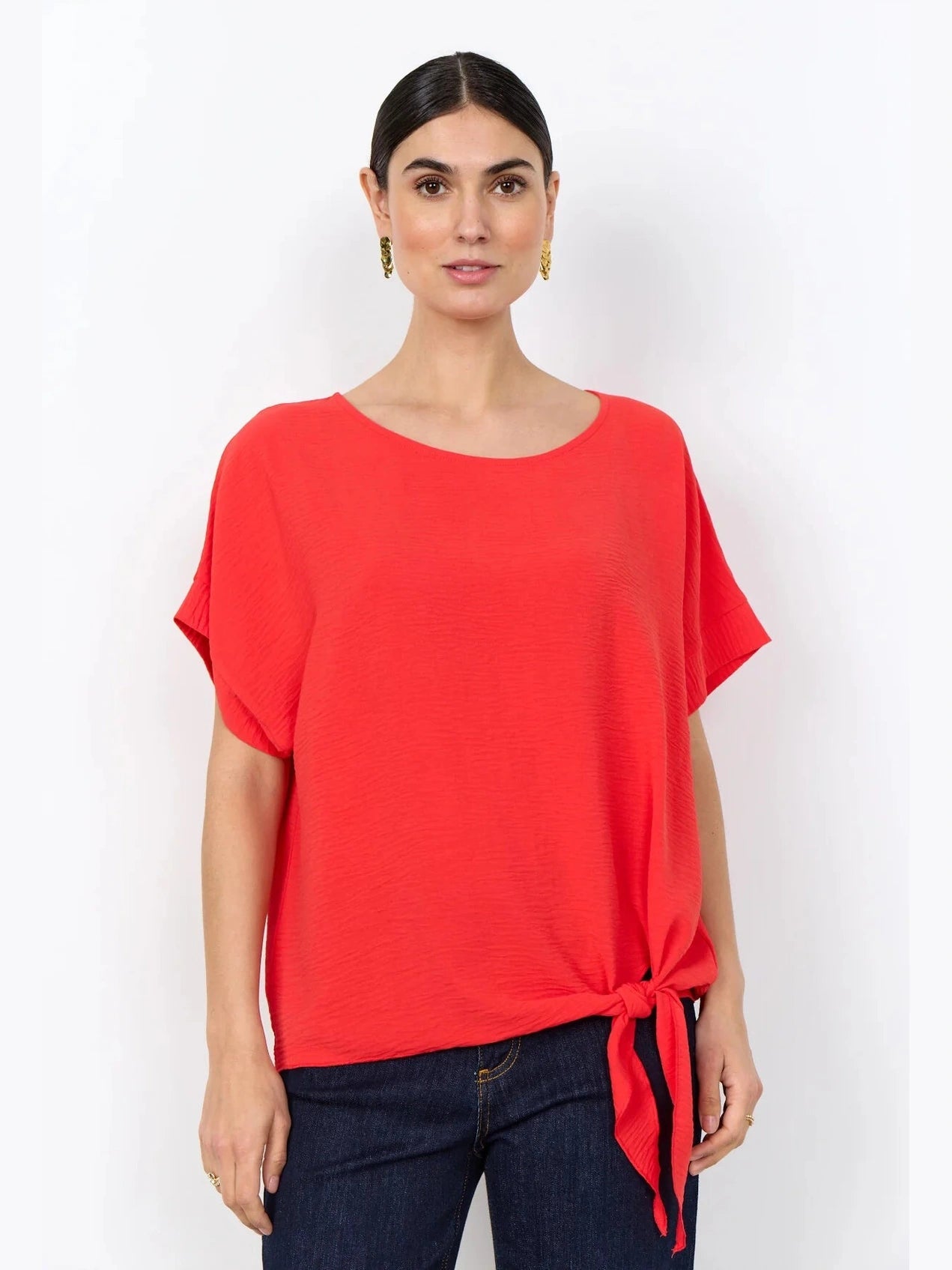 SC - CATH 7 Blouse rood - Castelijn mode