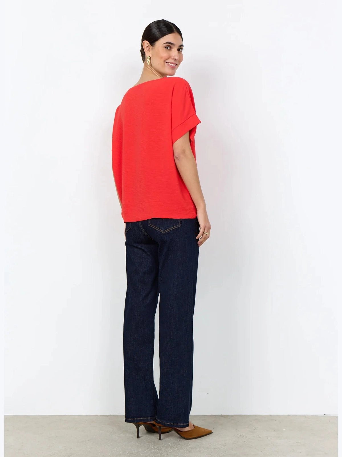 SC - CATH 7 Blouse rood - Castelijn mode