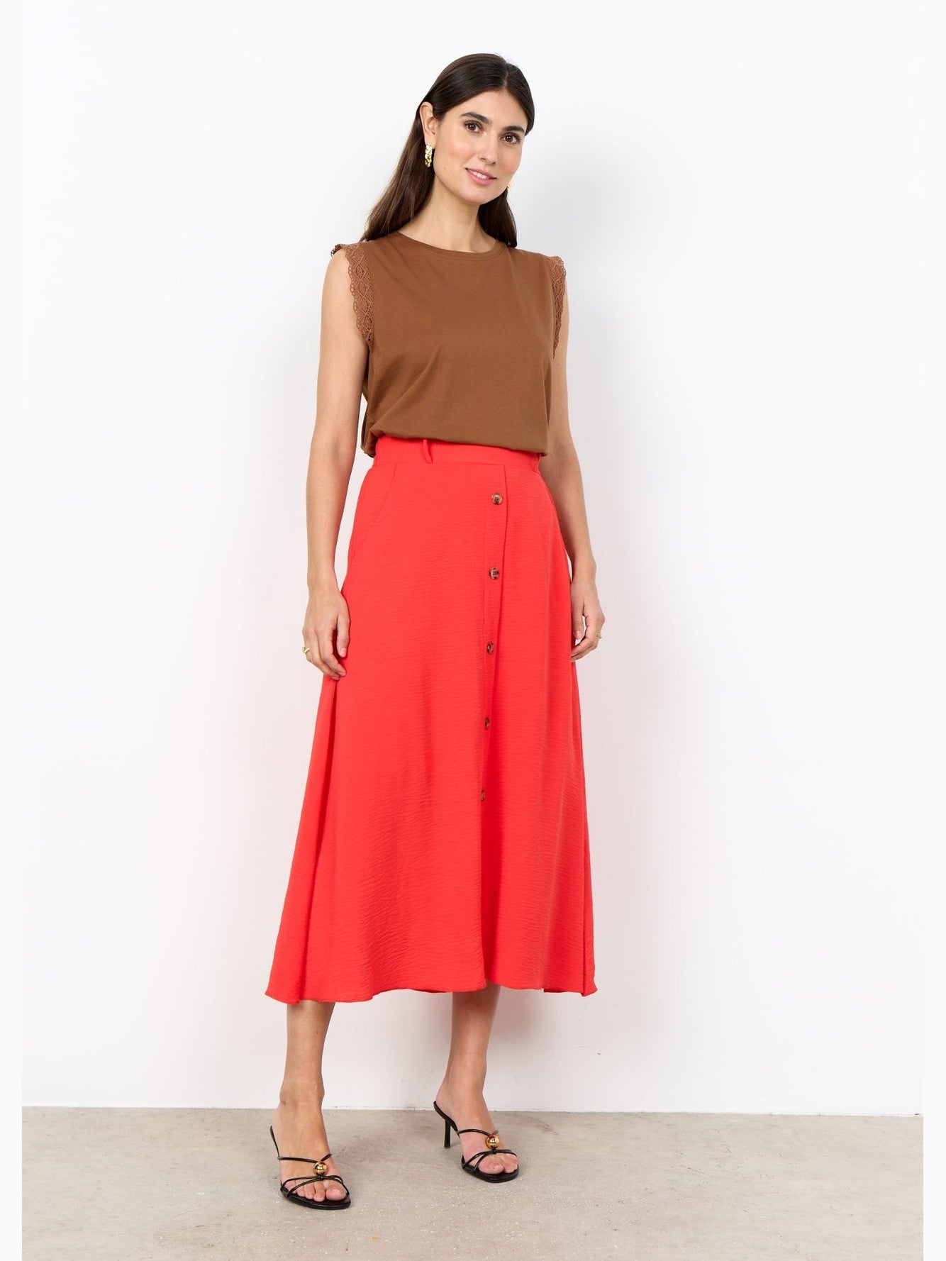 SC - CATH 9 Rok rood - Castelijn mode