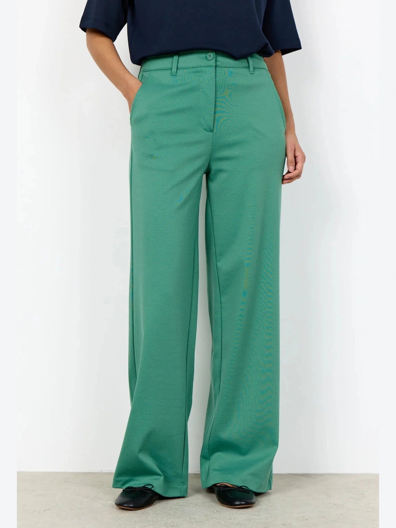 SC - DANIELA 9 Broek groen - Castelijn mode