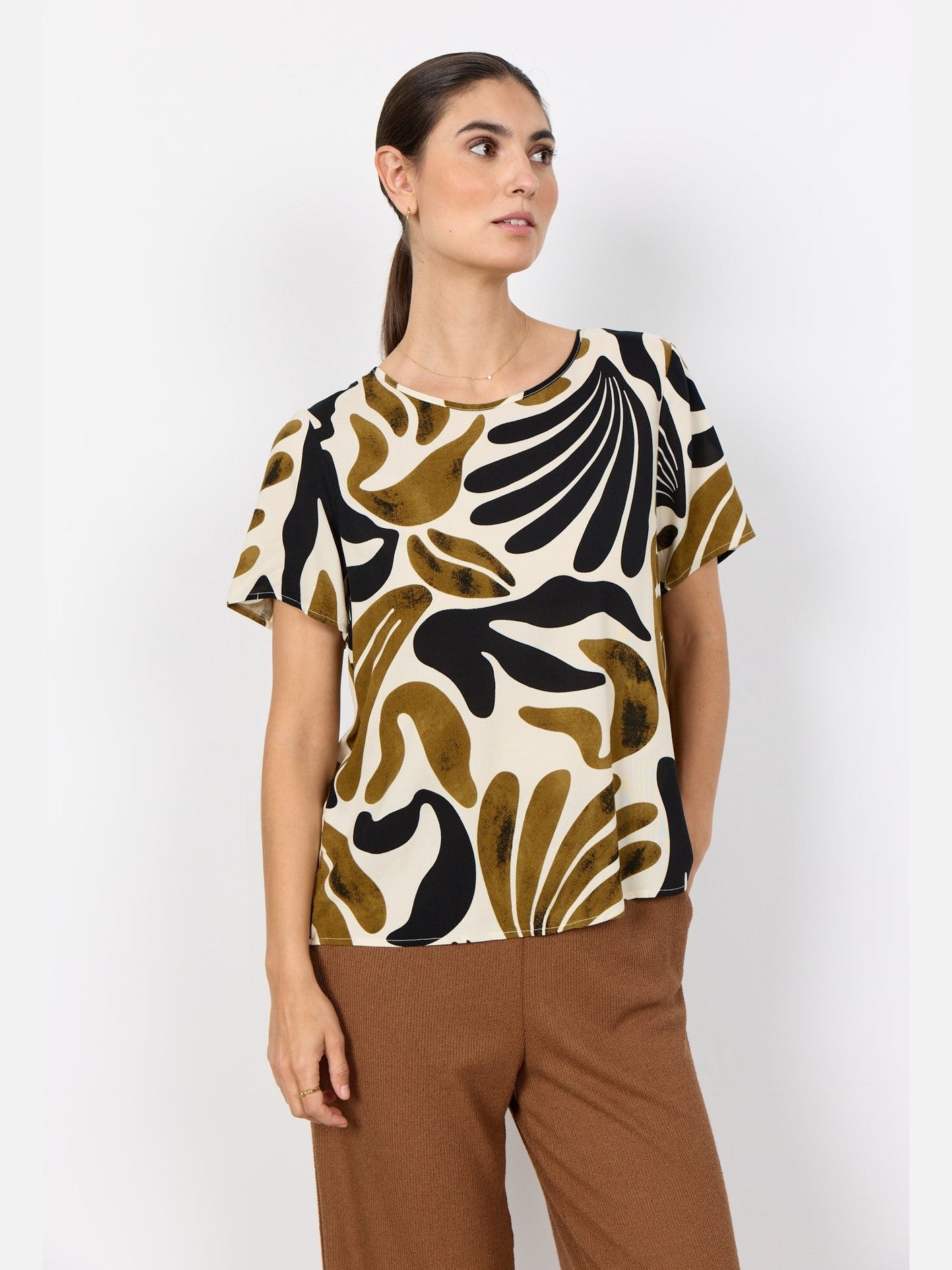 SC - FELDI 2 Blouse olijf - Castelijn mode