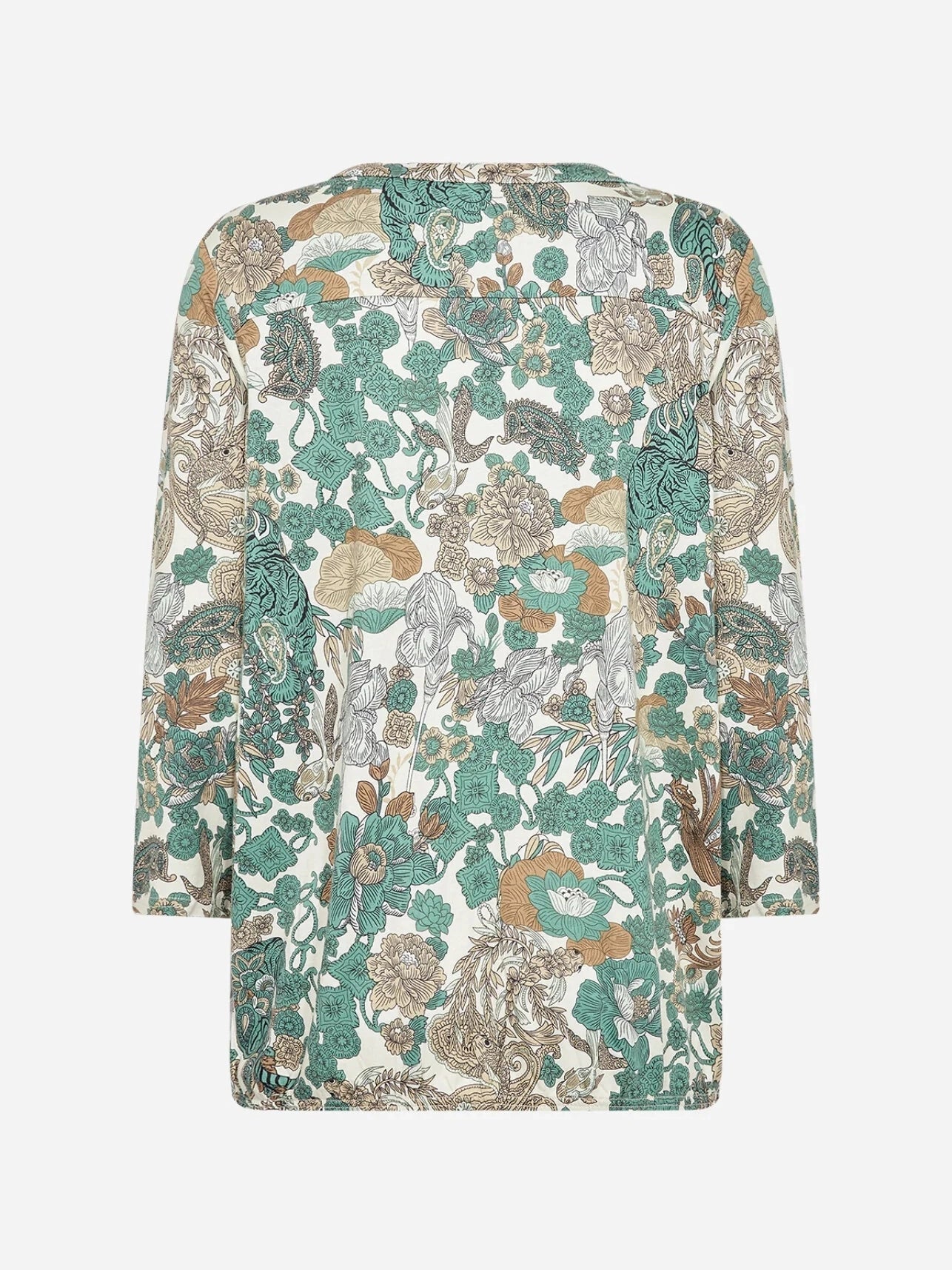 SC - FELICITY AOP 536 Blouse groen - Castelijn mode
