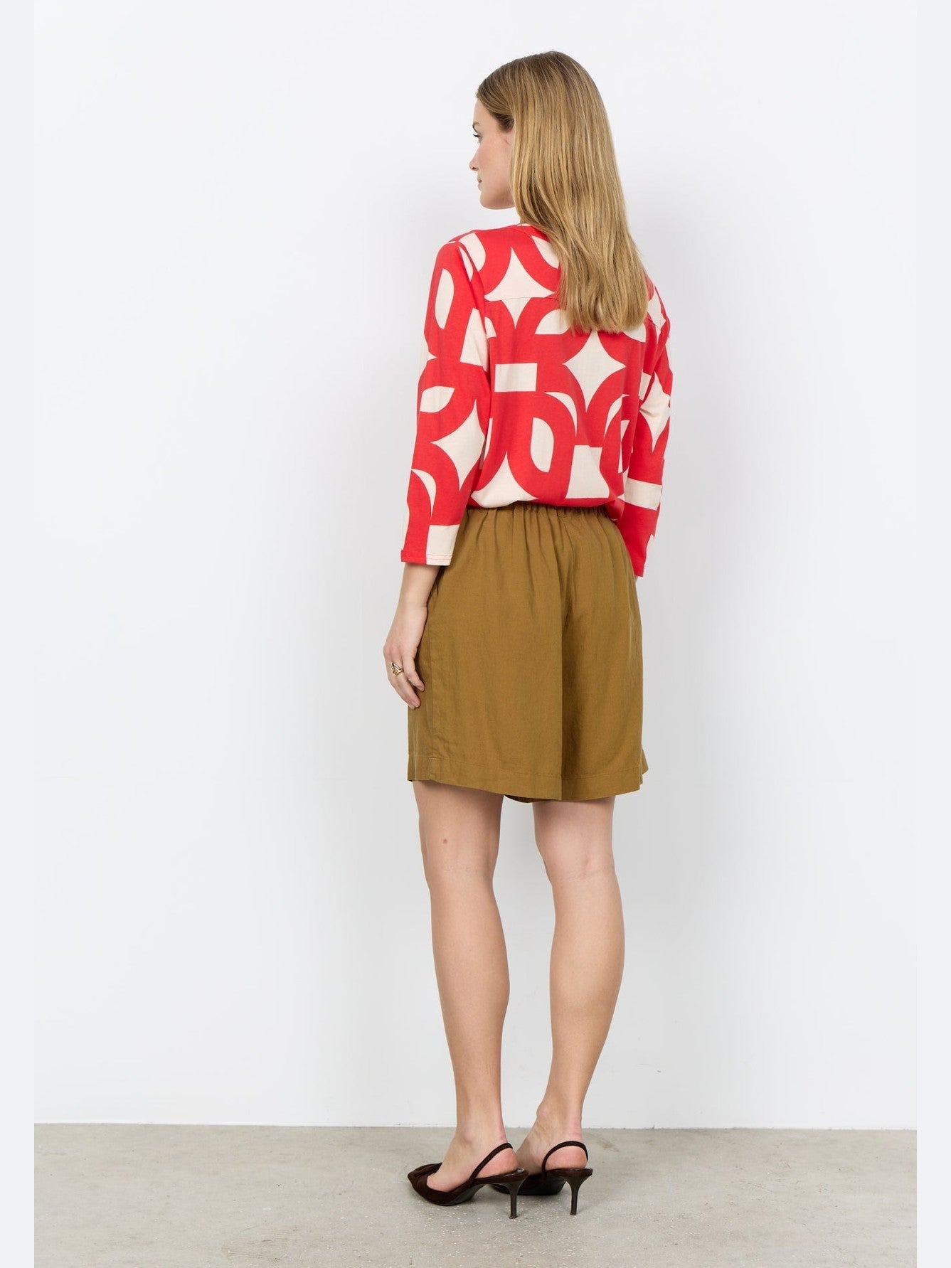 SC - FELICITY AOP 542 Blouse rood - Castelijn mode