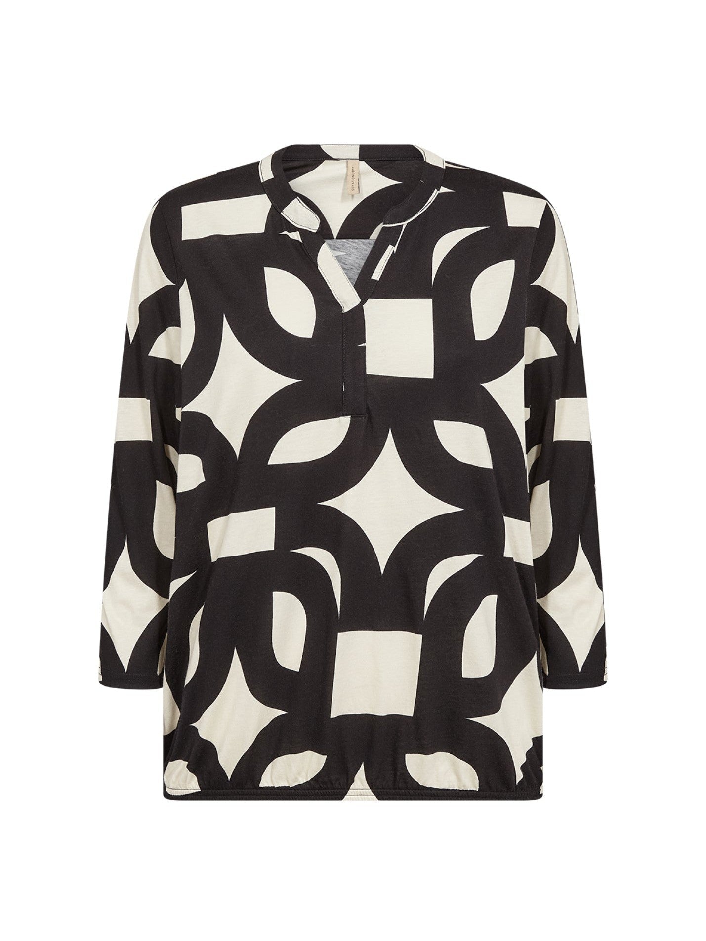 SC - FELICITY AOP 542 Blouse zwart - Castelijn mode