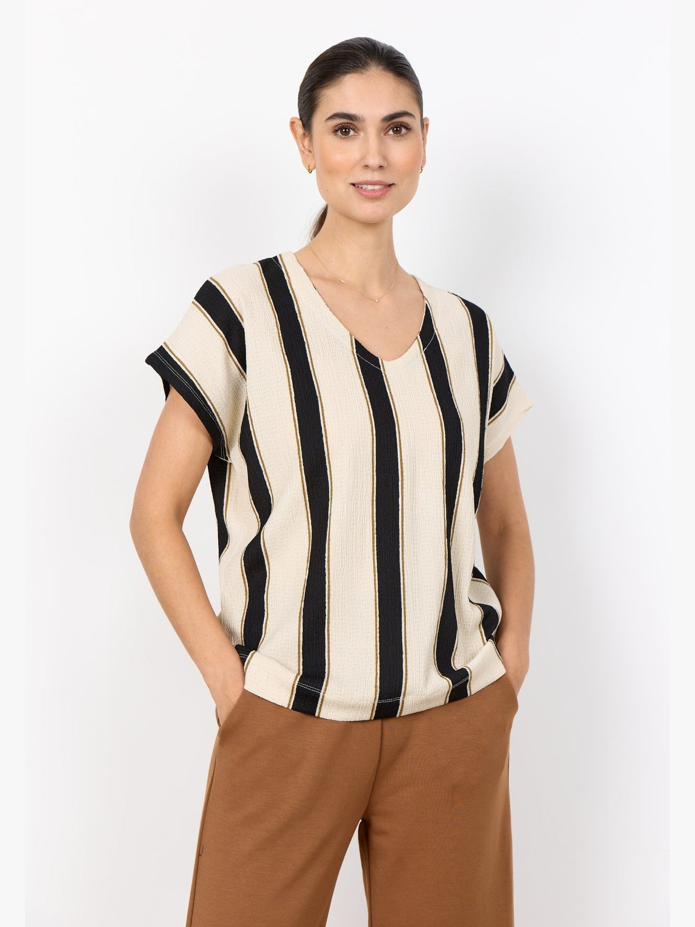 SC - FINJA 1 T-Shirt cream - Castelijn mode