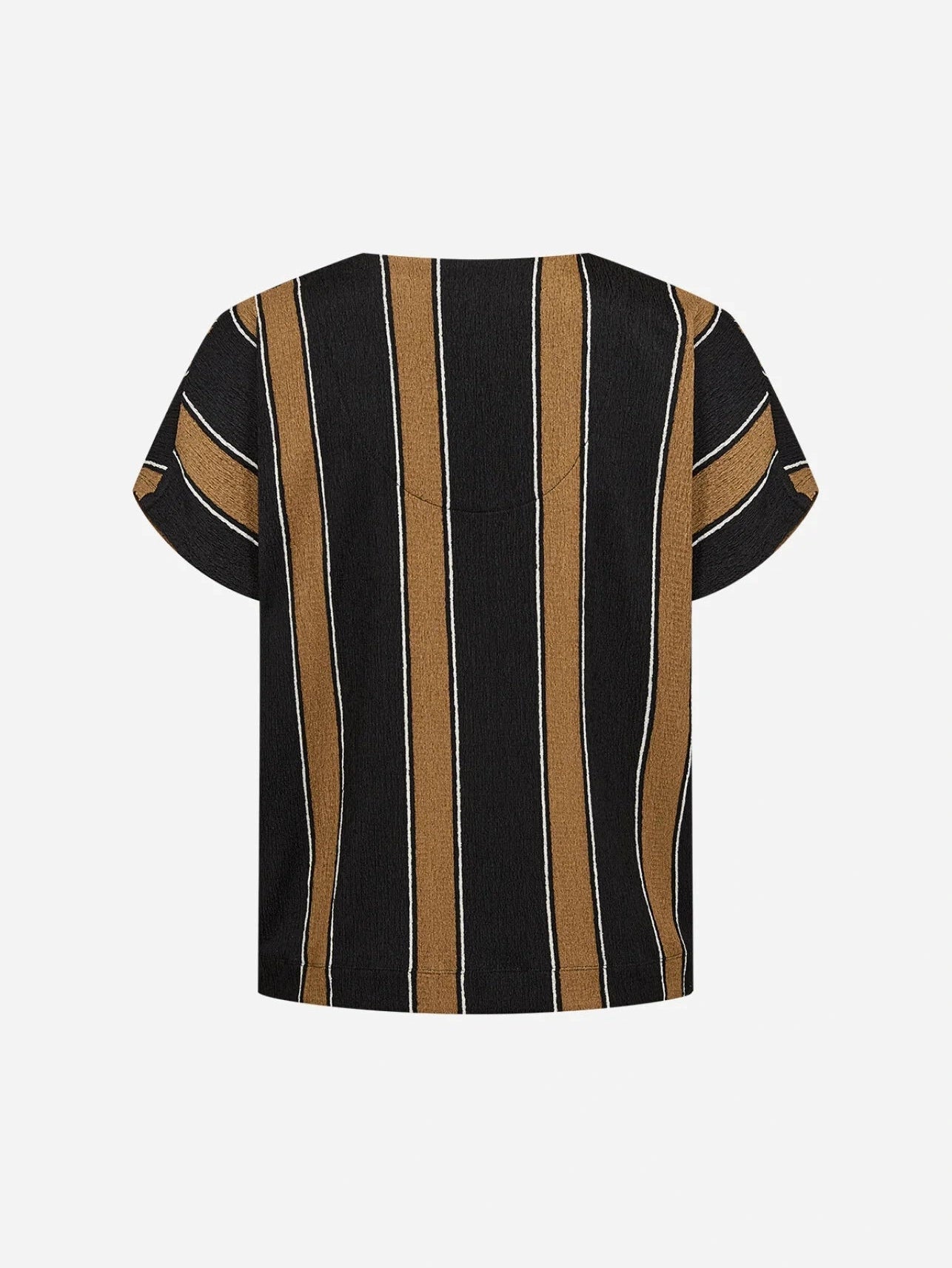 SC - FINJA 1 T-shirt zwart/bruin - Castelijn mode