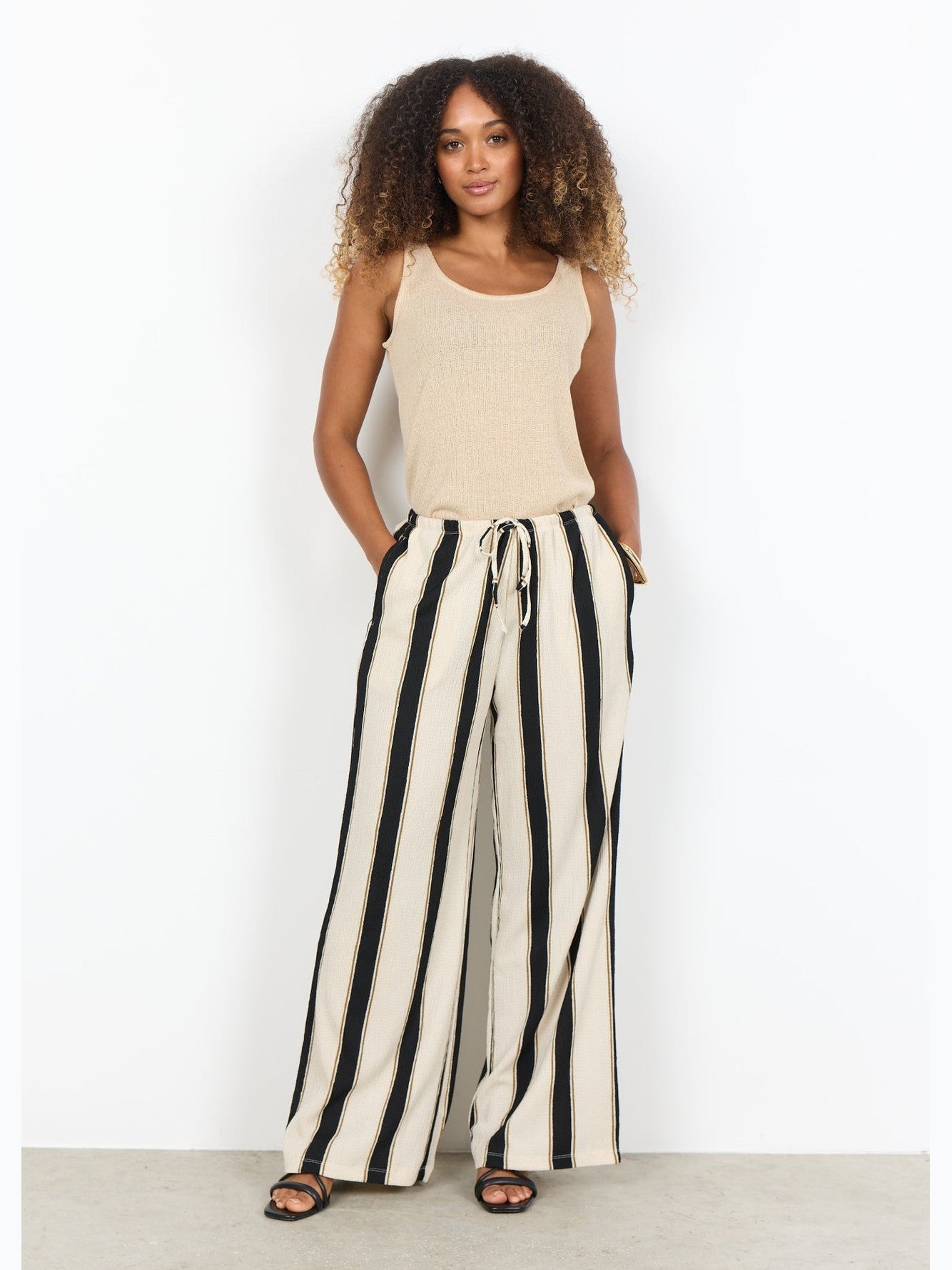 SC - FINJA 2 Broek crème - Castelijn mode