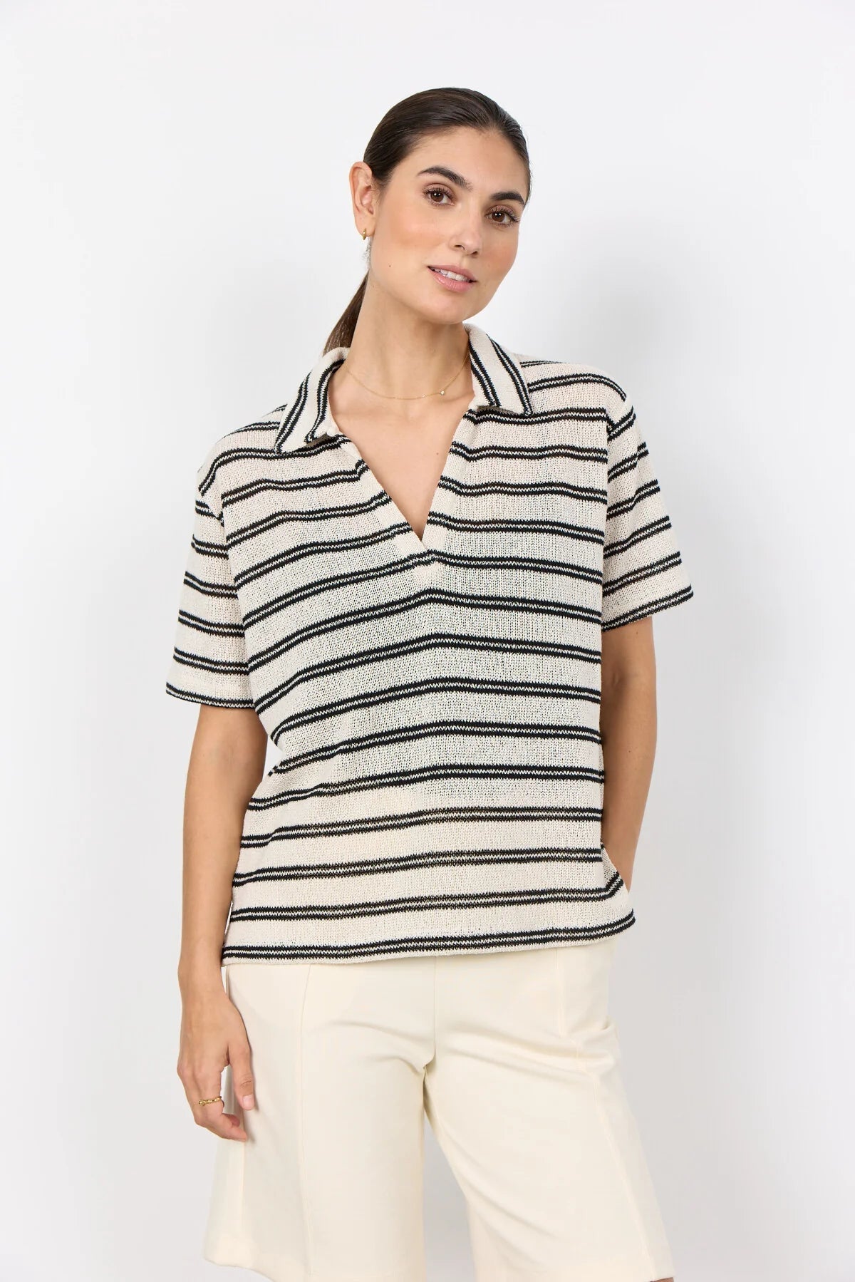 SC - FREY 2 T-shirt zwart - Castelijn mode