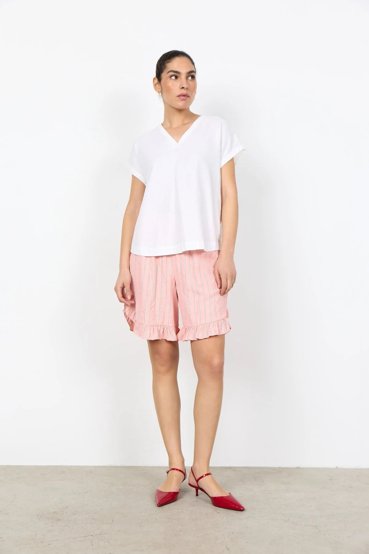 SC - INA 51 T-shirt wit - Castelijn mode