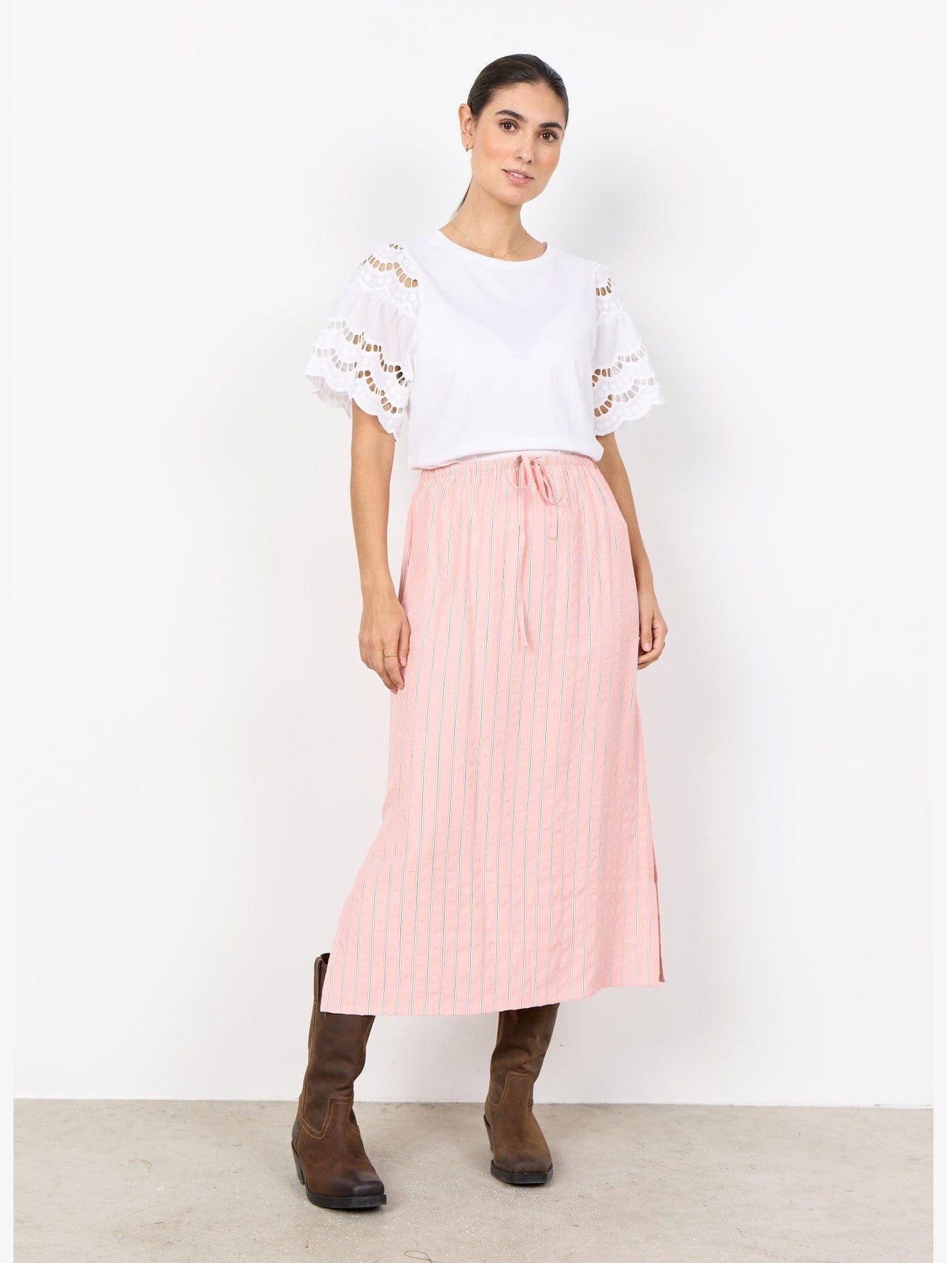 SC - LORAINE 10 T-shirt wit - Castelijn mode