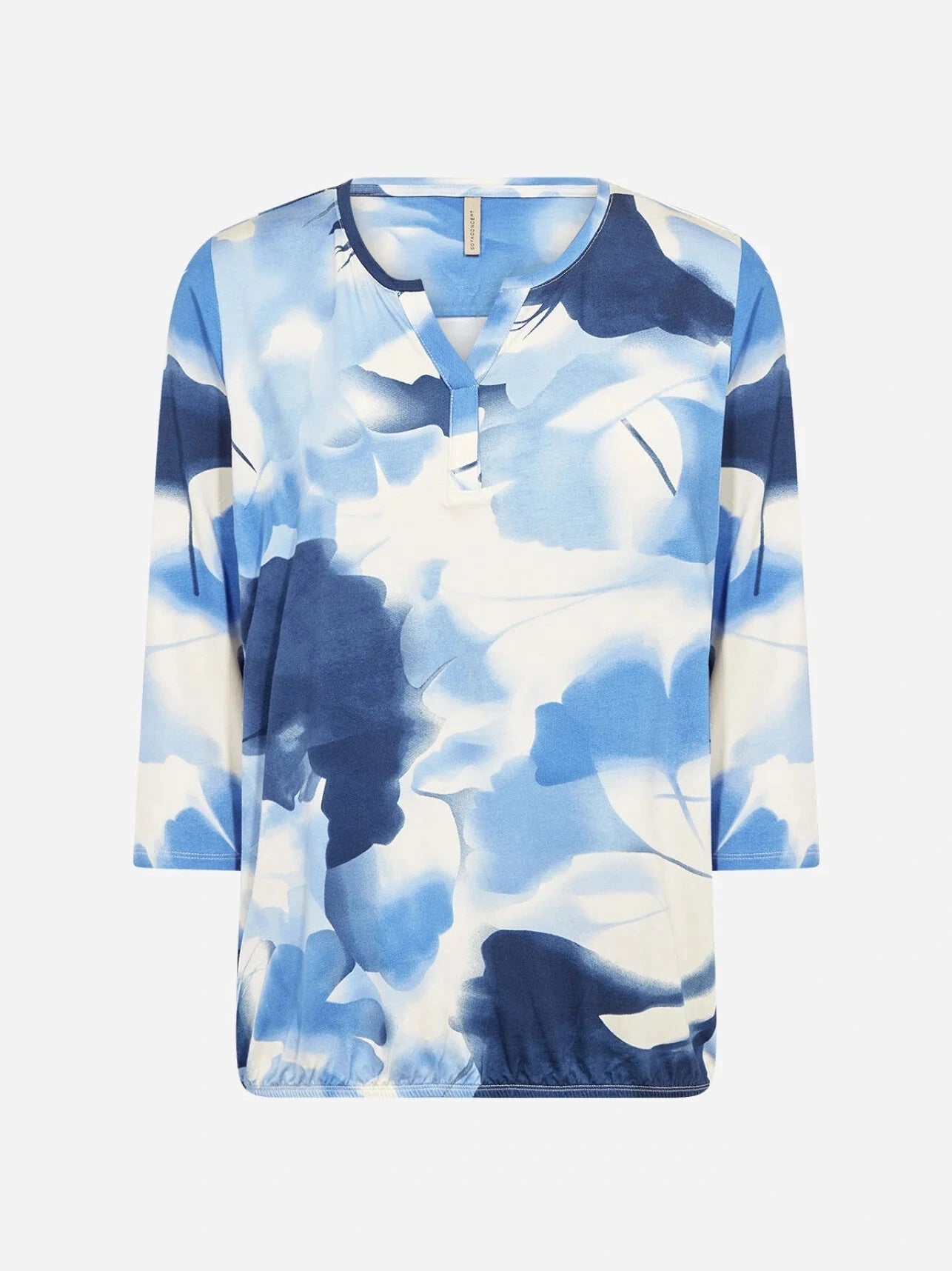 SC - MARICA AOP 351 Blouse blauw - Castelijn mode