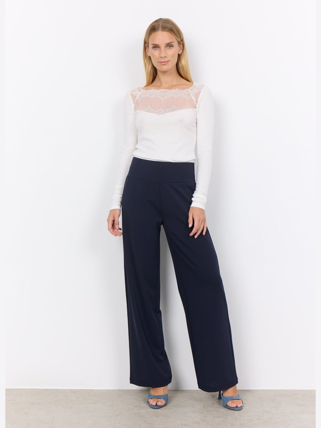 SC - SIHAM 48 Broek donkerblauw - Castelijn mode