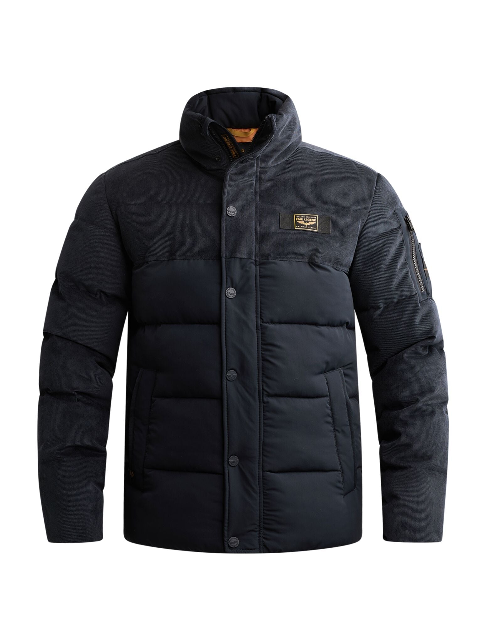 Semi long jacket Gobbler Donkerblauw - Castelijn mode