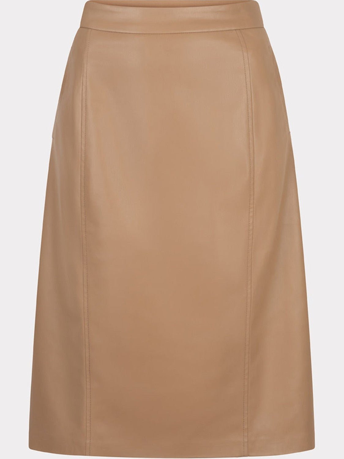 Skirt pencil vegan leather 180 - Castelijn mode