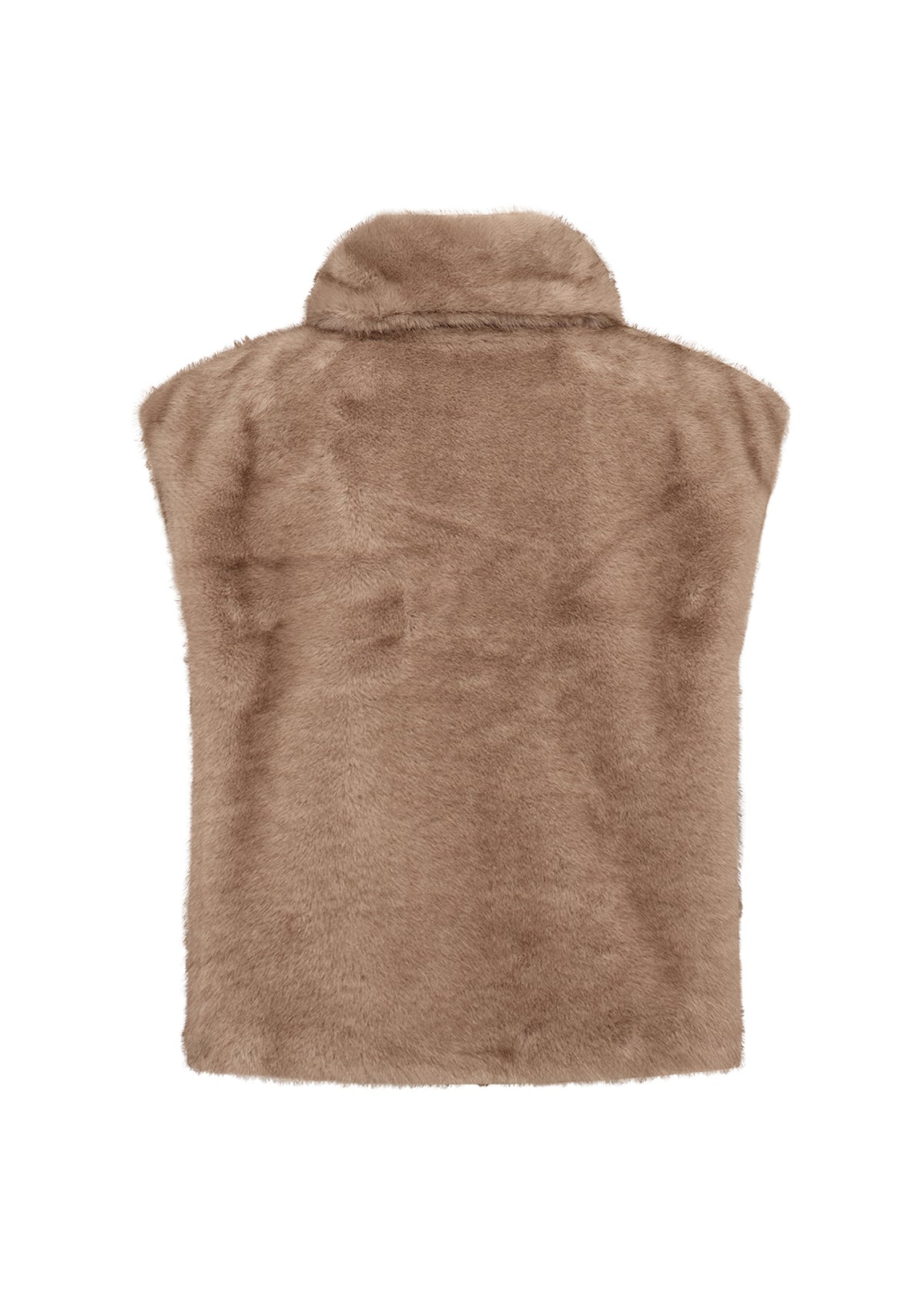 Haye Bodywarmer Fake Fur Camel