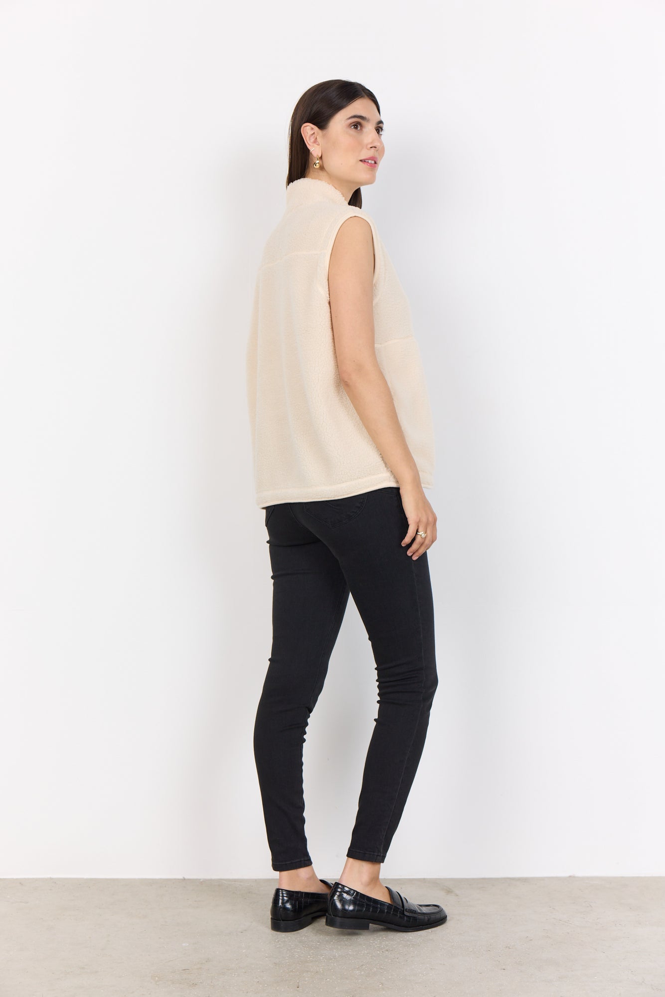 Onyx Teddy Gilet Créme