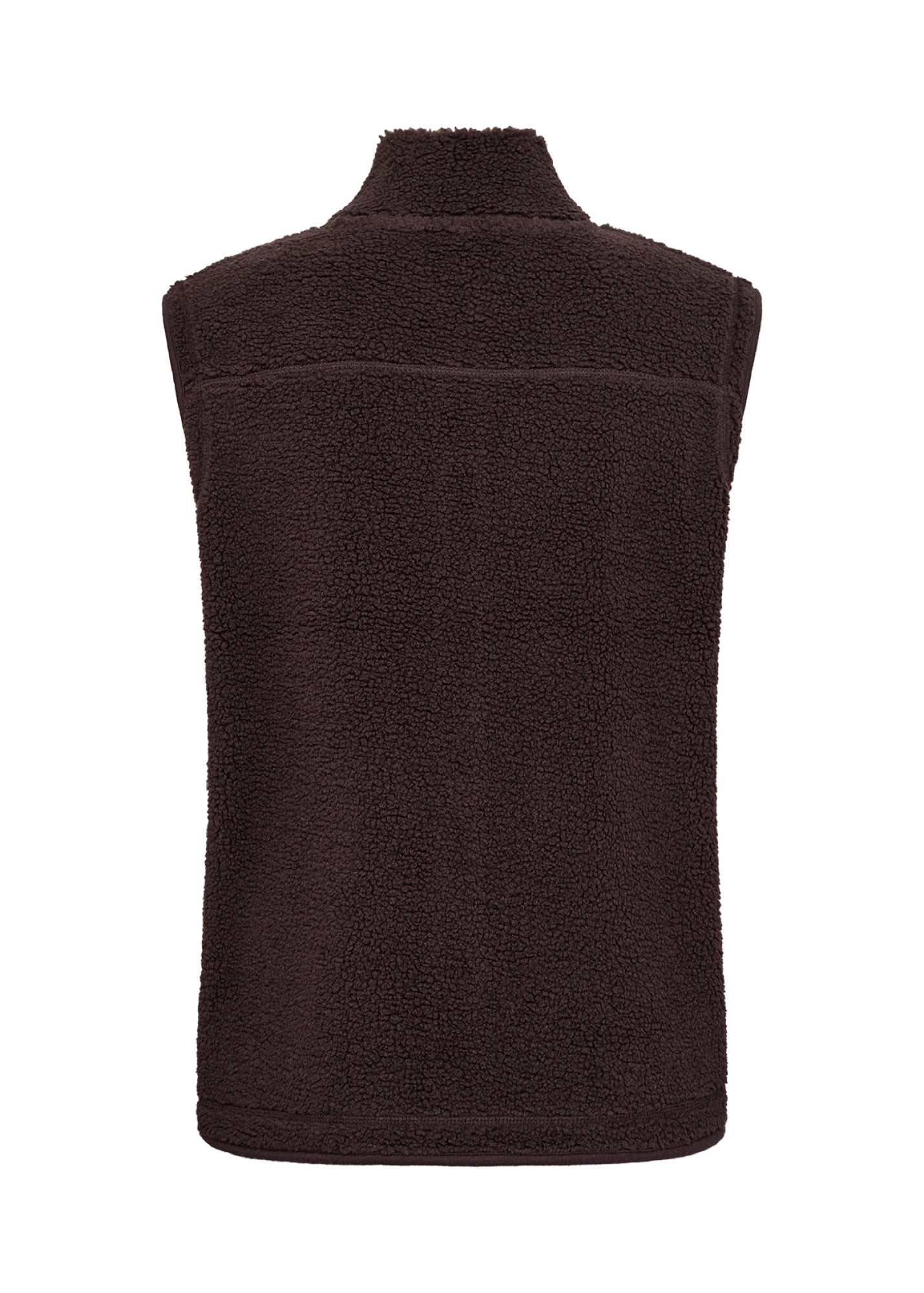 Onyx Teddy Gilet Donkerbruin